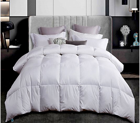 Martha Stewart Luxury All Season White Down Comforter F/Q