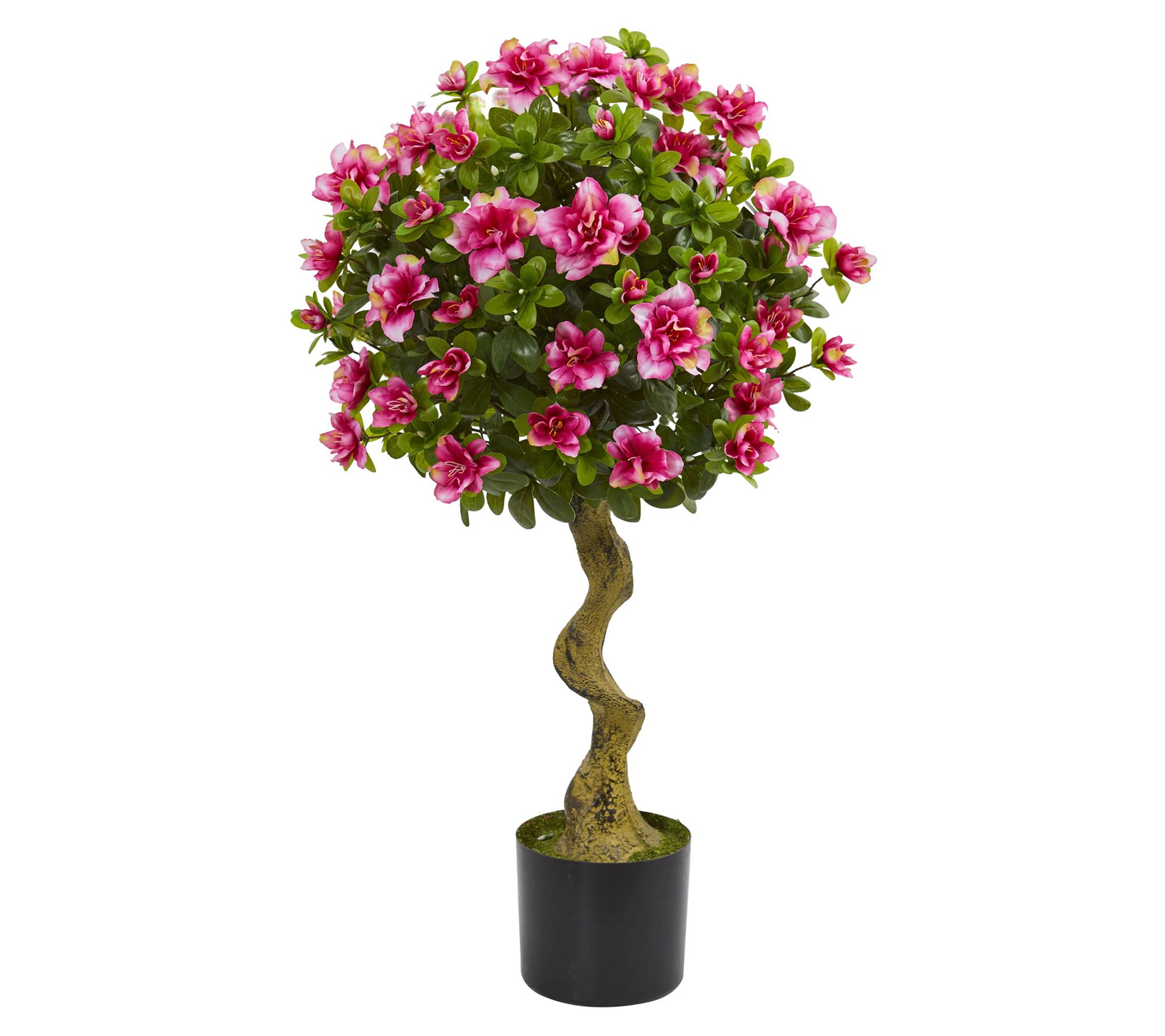 3' Azalea Artificial Topiary Tree by Nearly Natural
