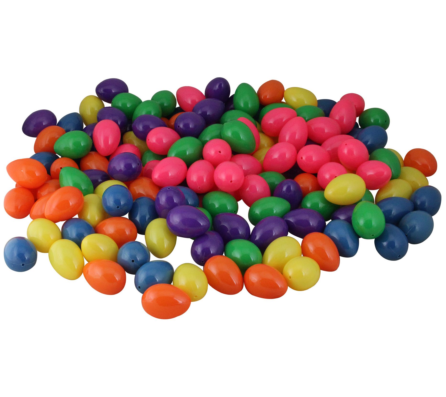 Northlight Pk of 150 Vibrantly Colored Springtime Easter Eggs