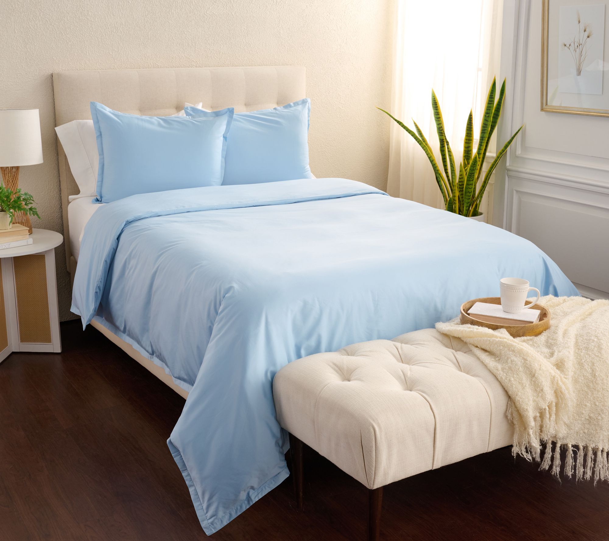 Northern Nights Wrinkle Defense Duvet Cover & Sham Set - Queen