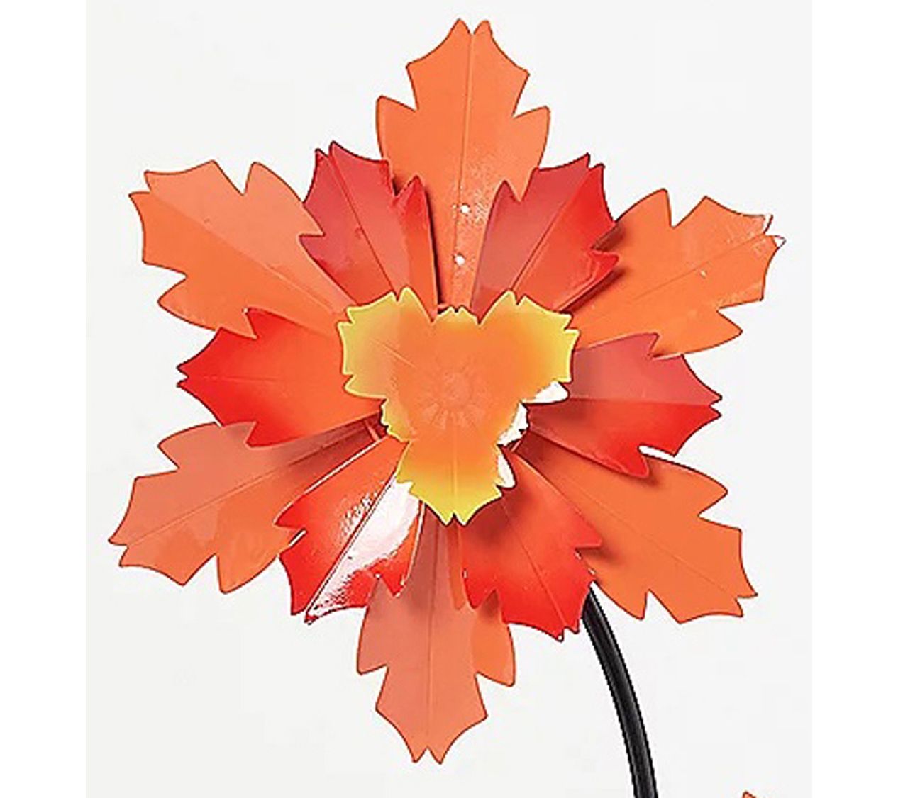 Evergreen Double Flower Wind Spinner