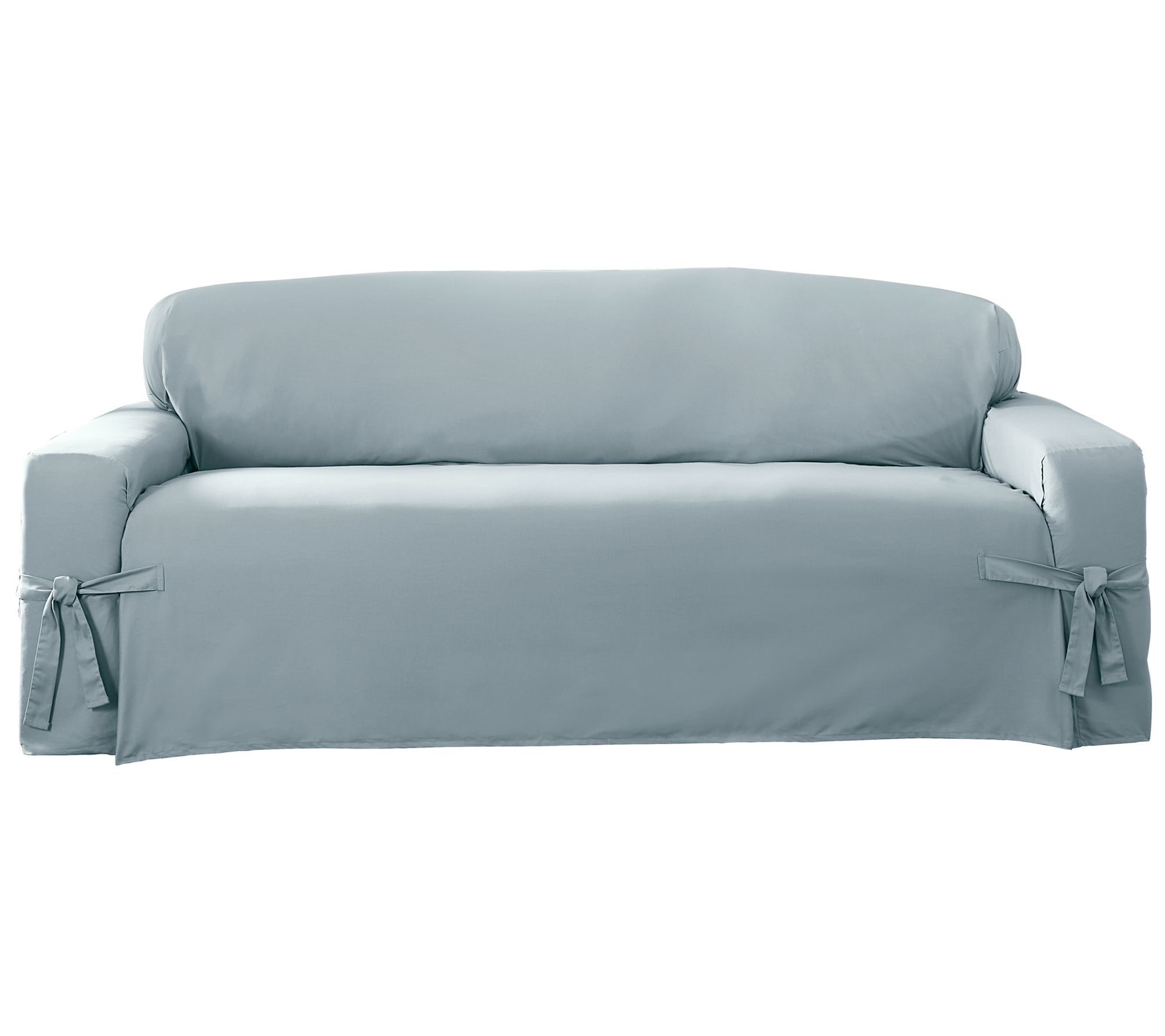 "As Is" Surefit Woven Relaxed Furniture Slipcover Sofa