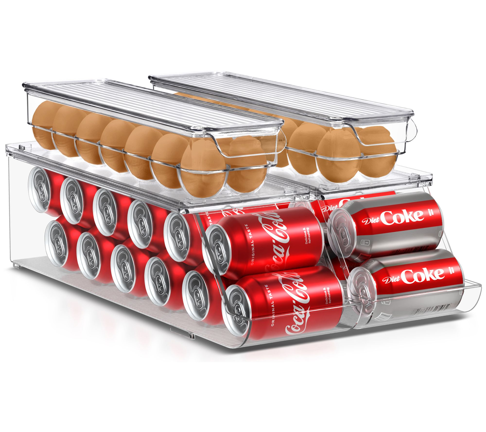 Sorbus 4 Piece Can Organizer and Egg Holder