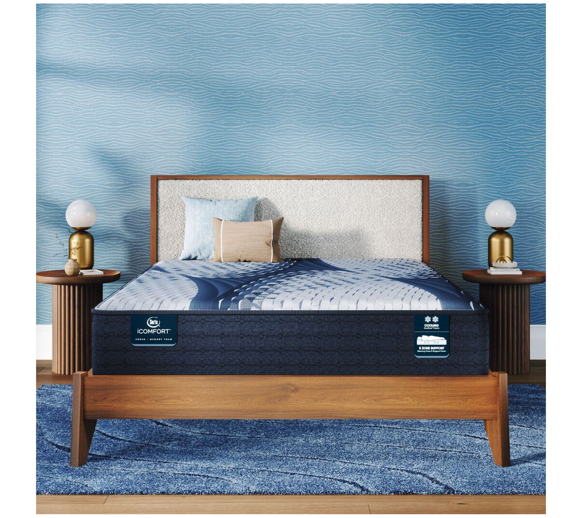 iComfort Aveda 12" Memory Foam Plush Mattress - Full