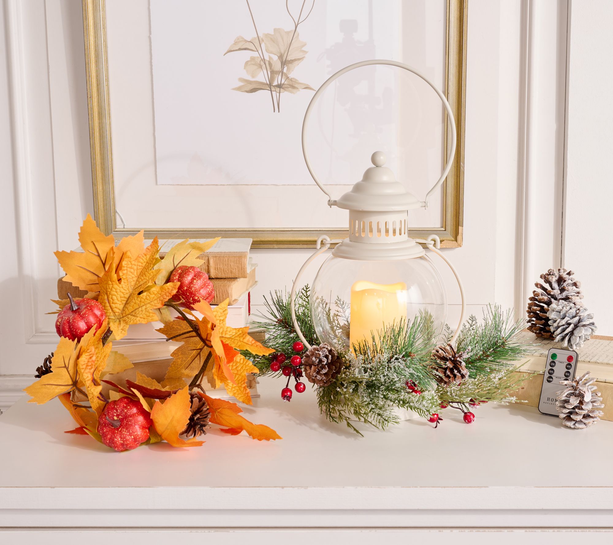 Home Reflections Indoor/Outdoor 13" Hanging Lantern