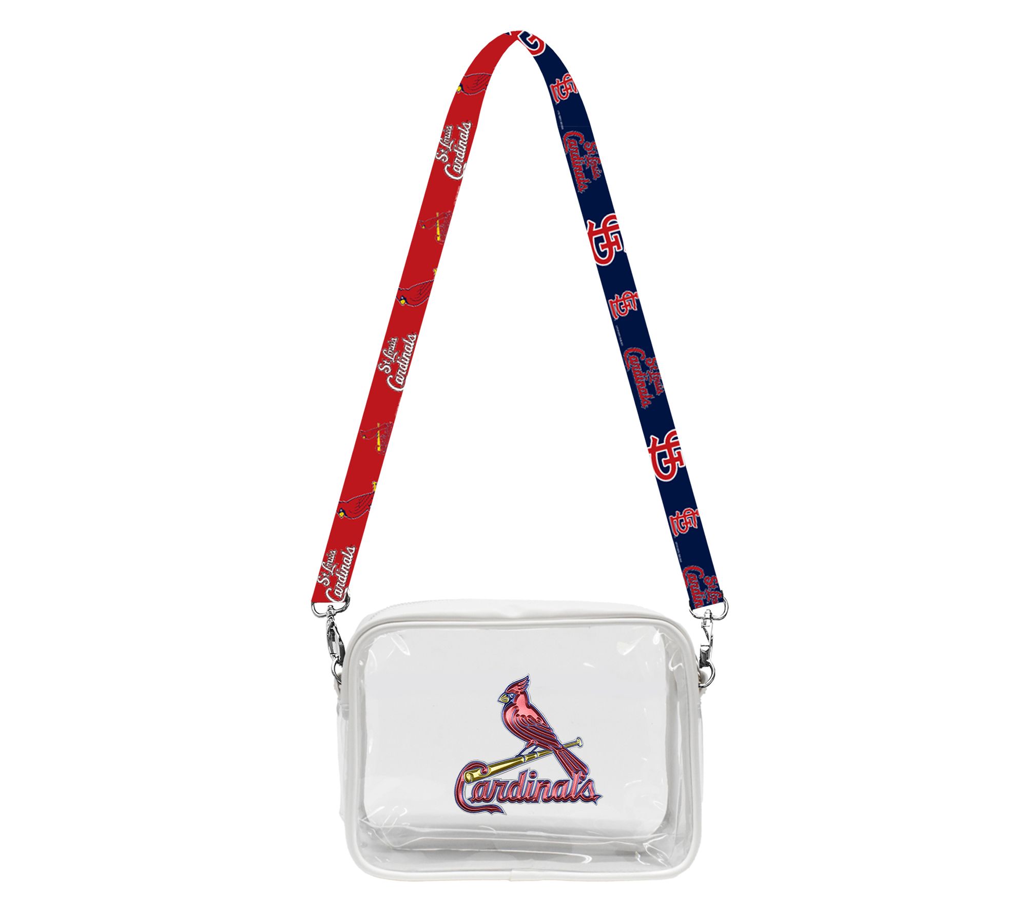 Littlearth MLB 3D Logo Clear Fanny Fan Purse