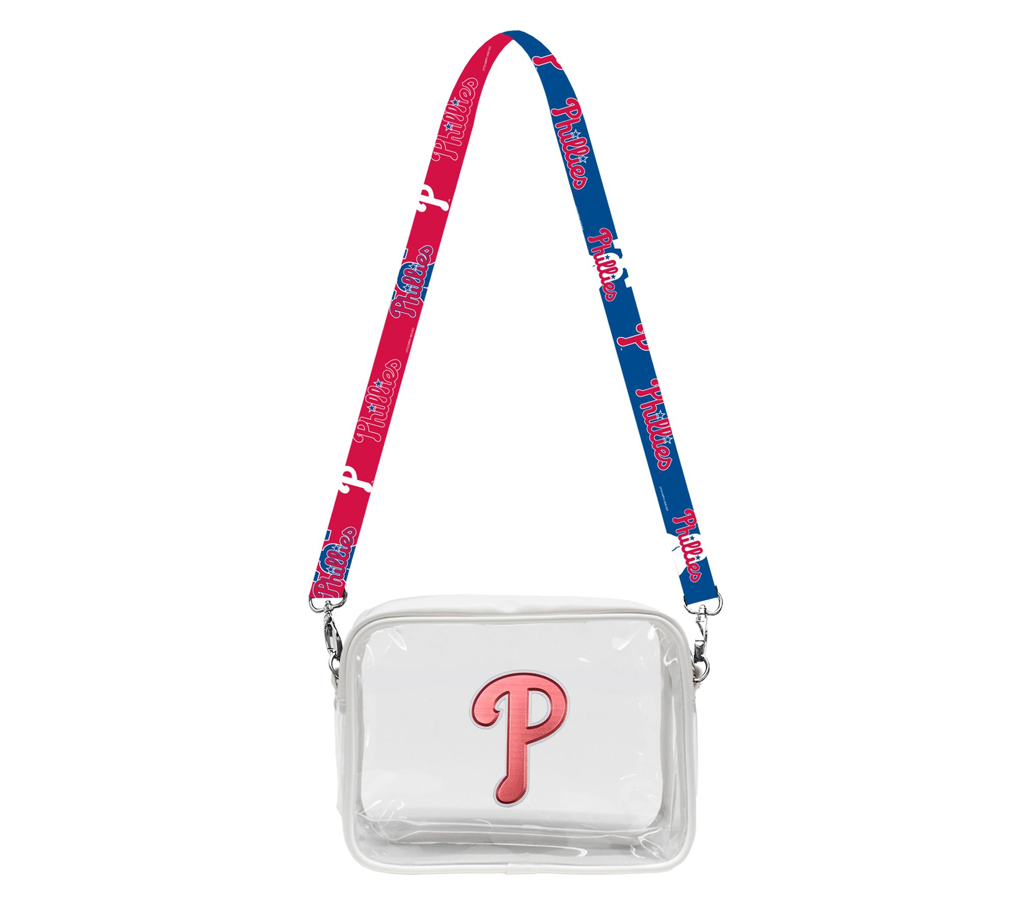 Little Earth MLB 3D Logo Clear Fan Purse
