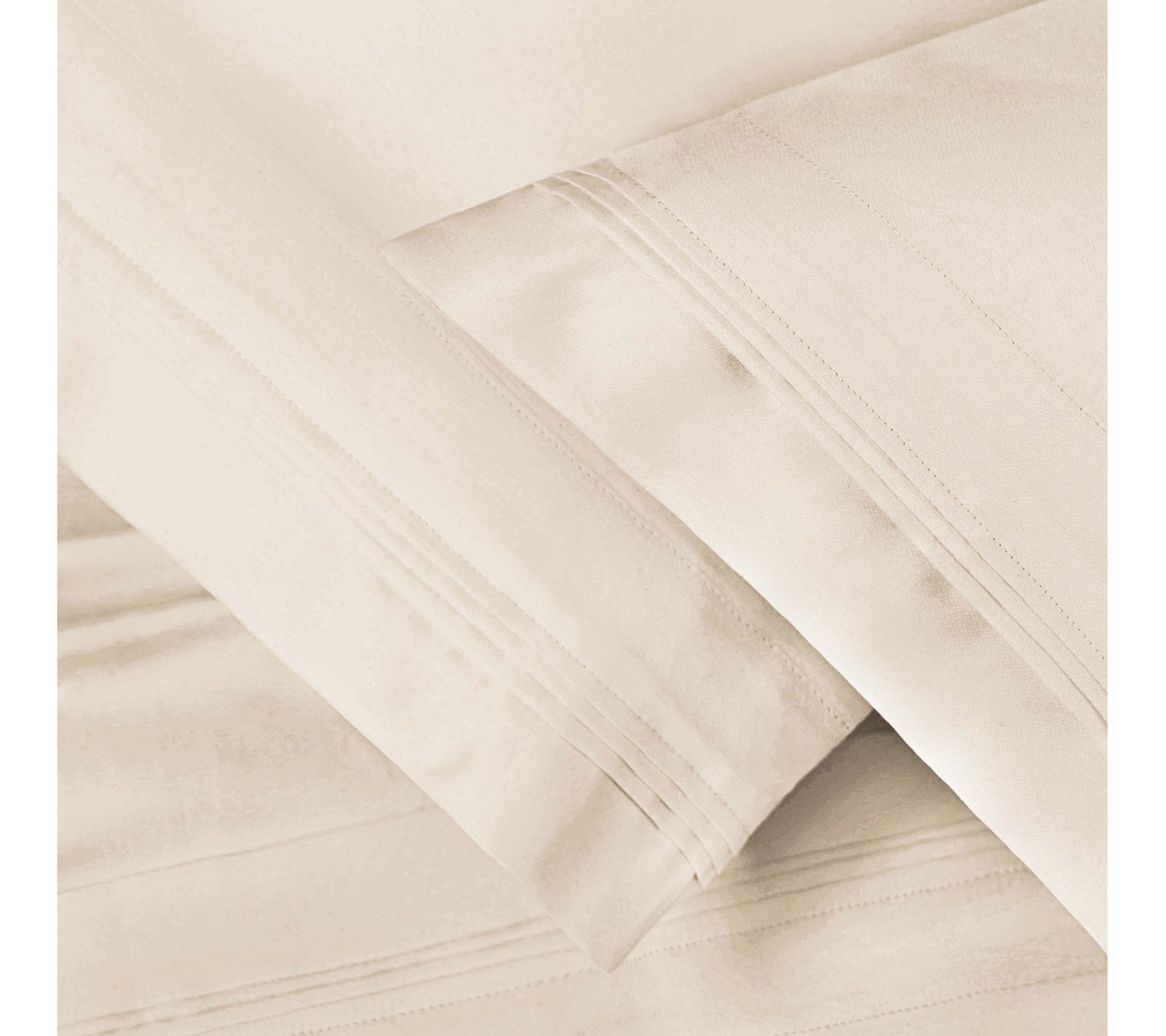 Superior 2 Piece 650-TC Egyptian Cotton Pillowcase, King