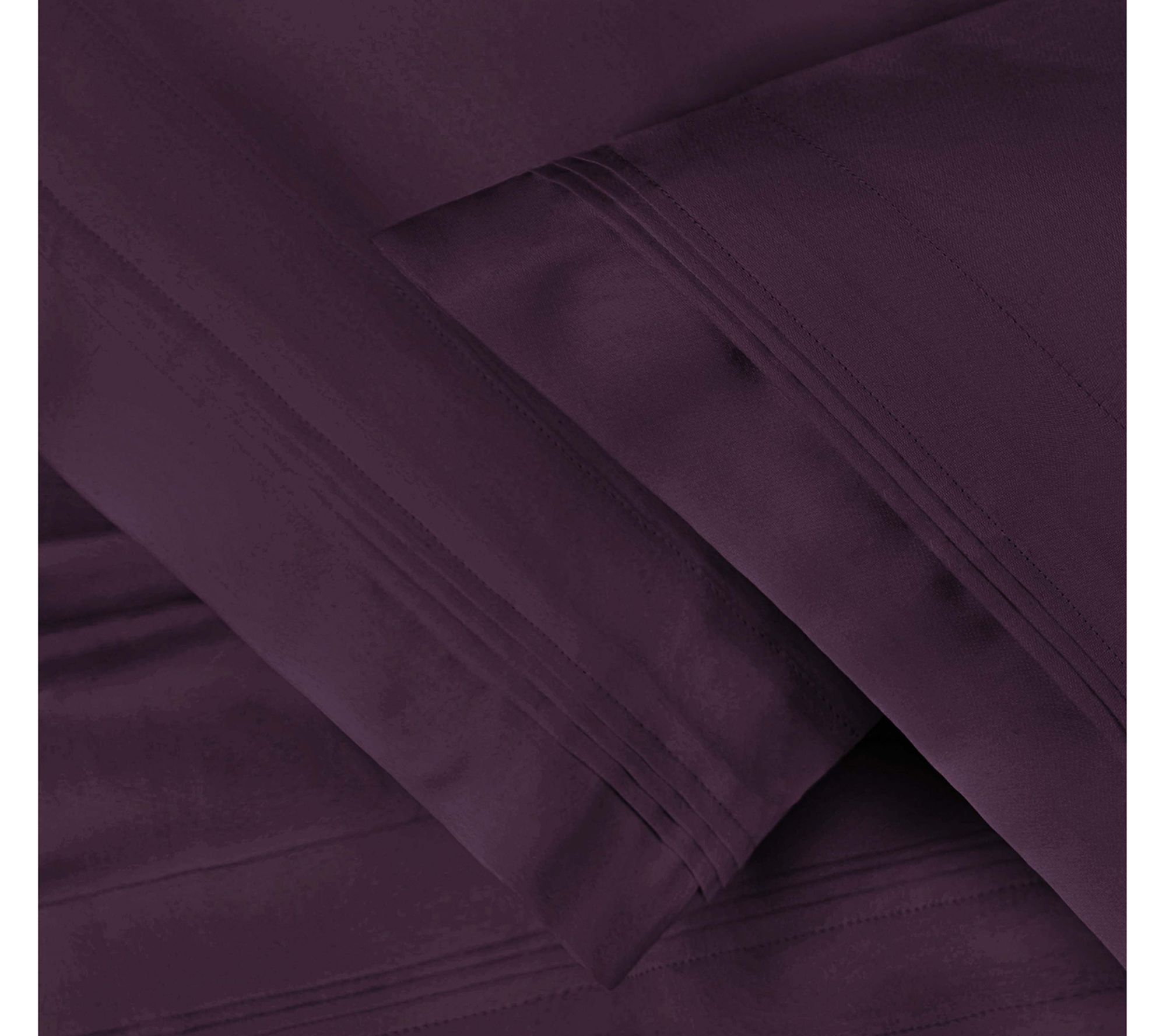 Superior 2 Piece 650-TC Egyptian Cotton Pillowc ase, King
