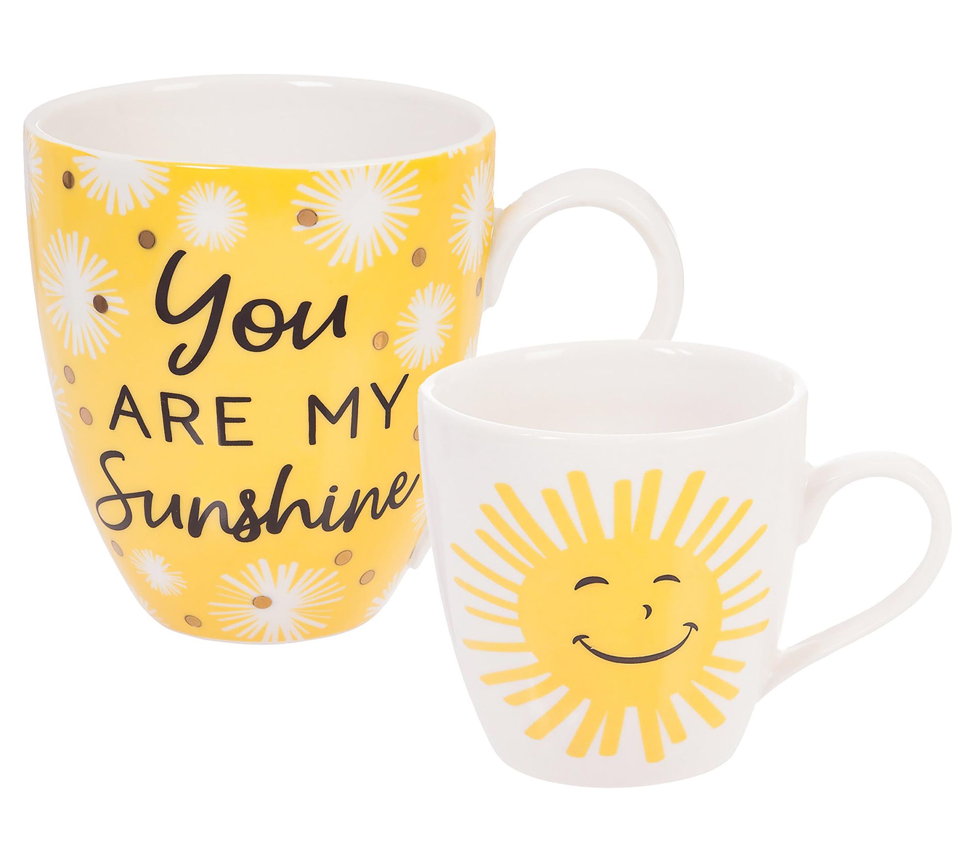 Evergreen You Are My Sunshine Mommy & Me Ceramic Cup Giftset