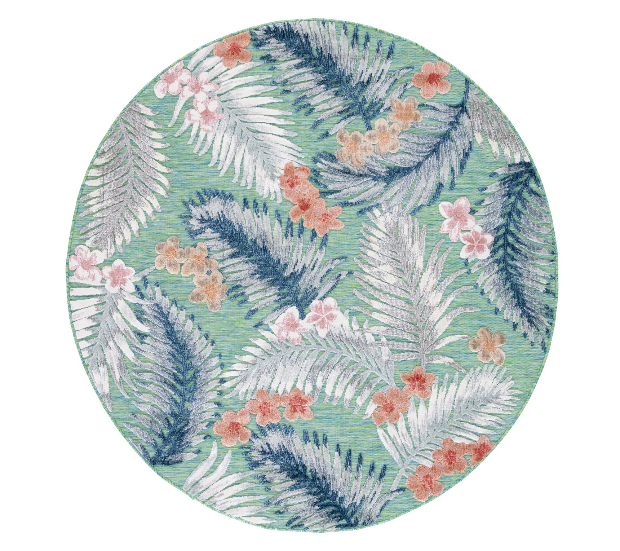 Safavieh Palm Breeze Outdoor 6'-5" x 6'-5" Round Rug
