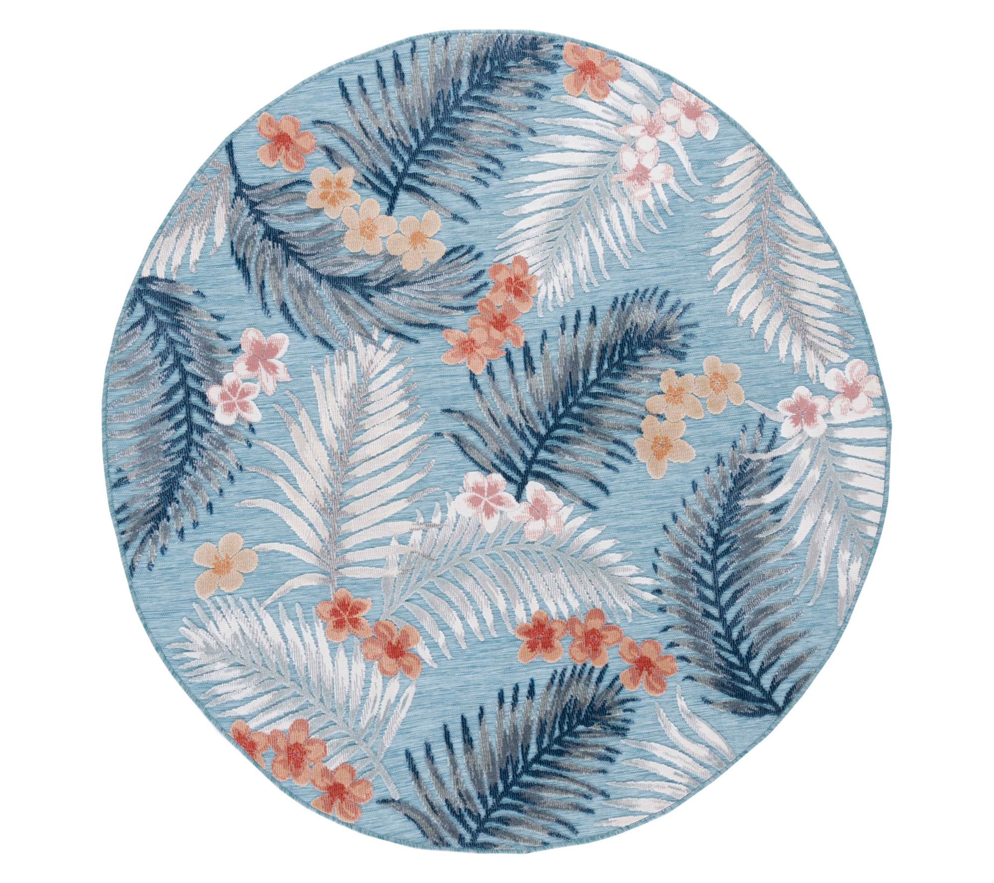 Safavieh Palm Breeze Outdoor 6'-5" x 6'-5" Round Rug