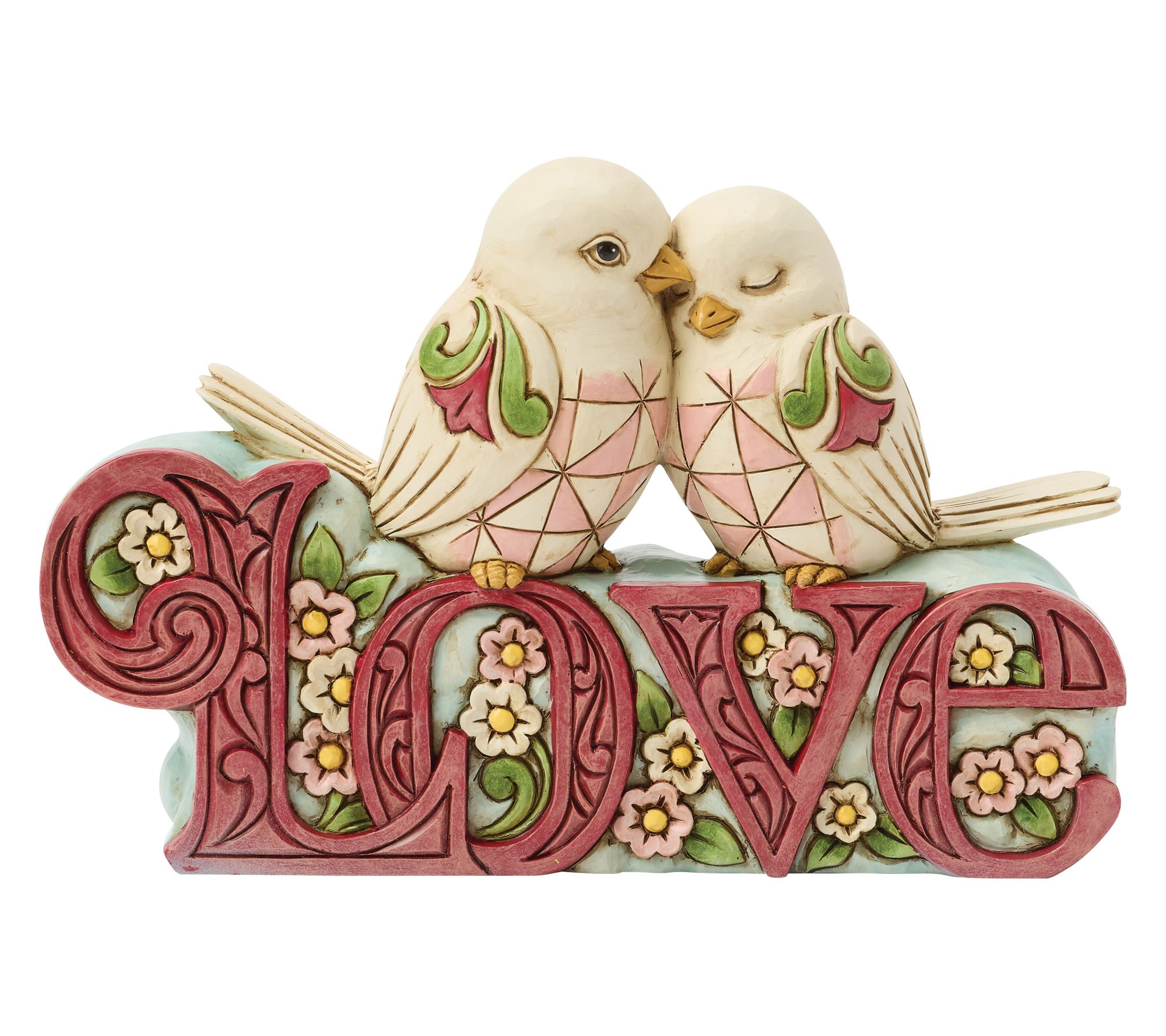 Jim Shore Heartwood Creek Love Birds Figurine 4.9in H