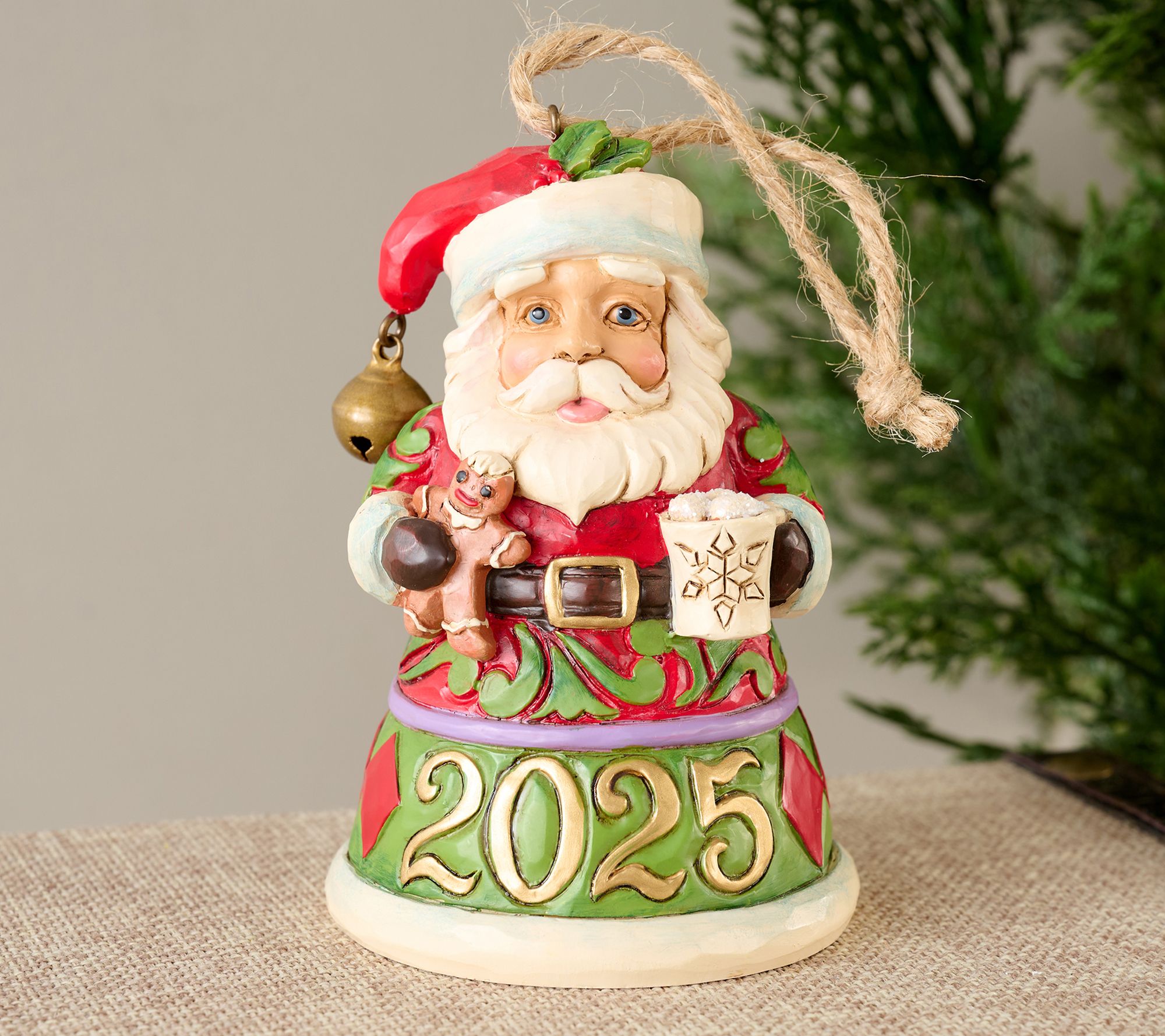 "As Is" Jim Shore Heartwood Creek 13th Annual Dated Ornament- White