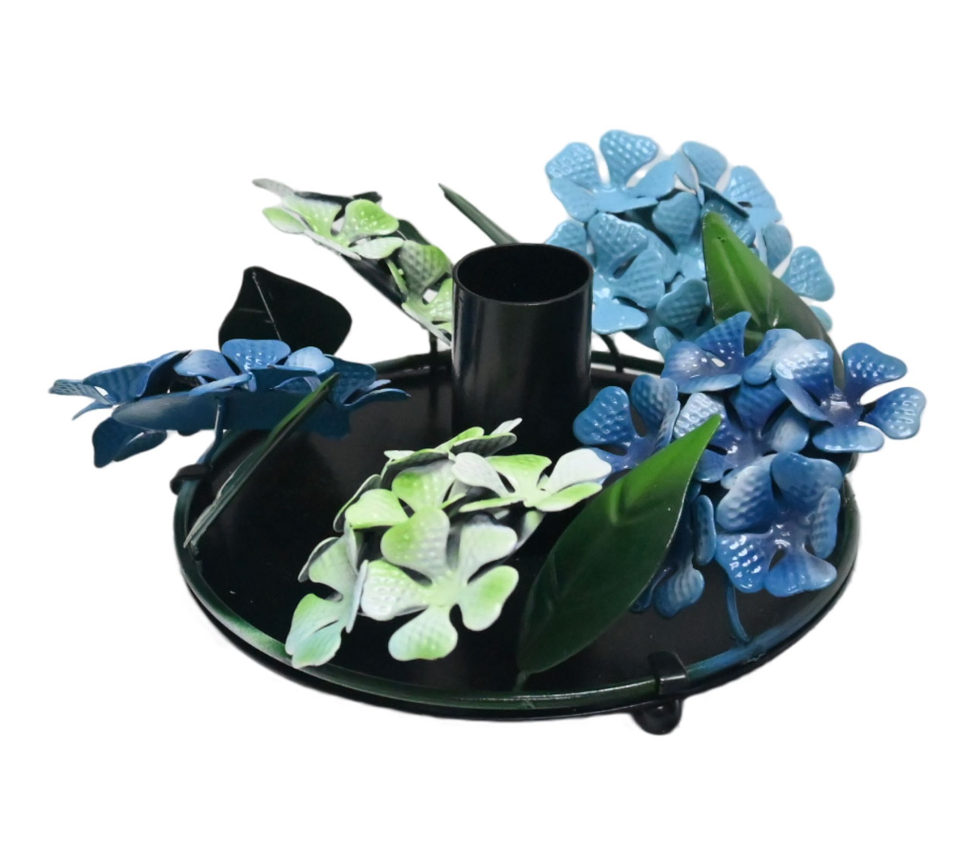 Temp-tations Seasonal Metal Taper Candle Holder