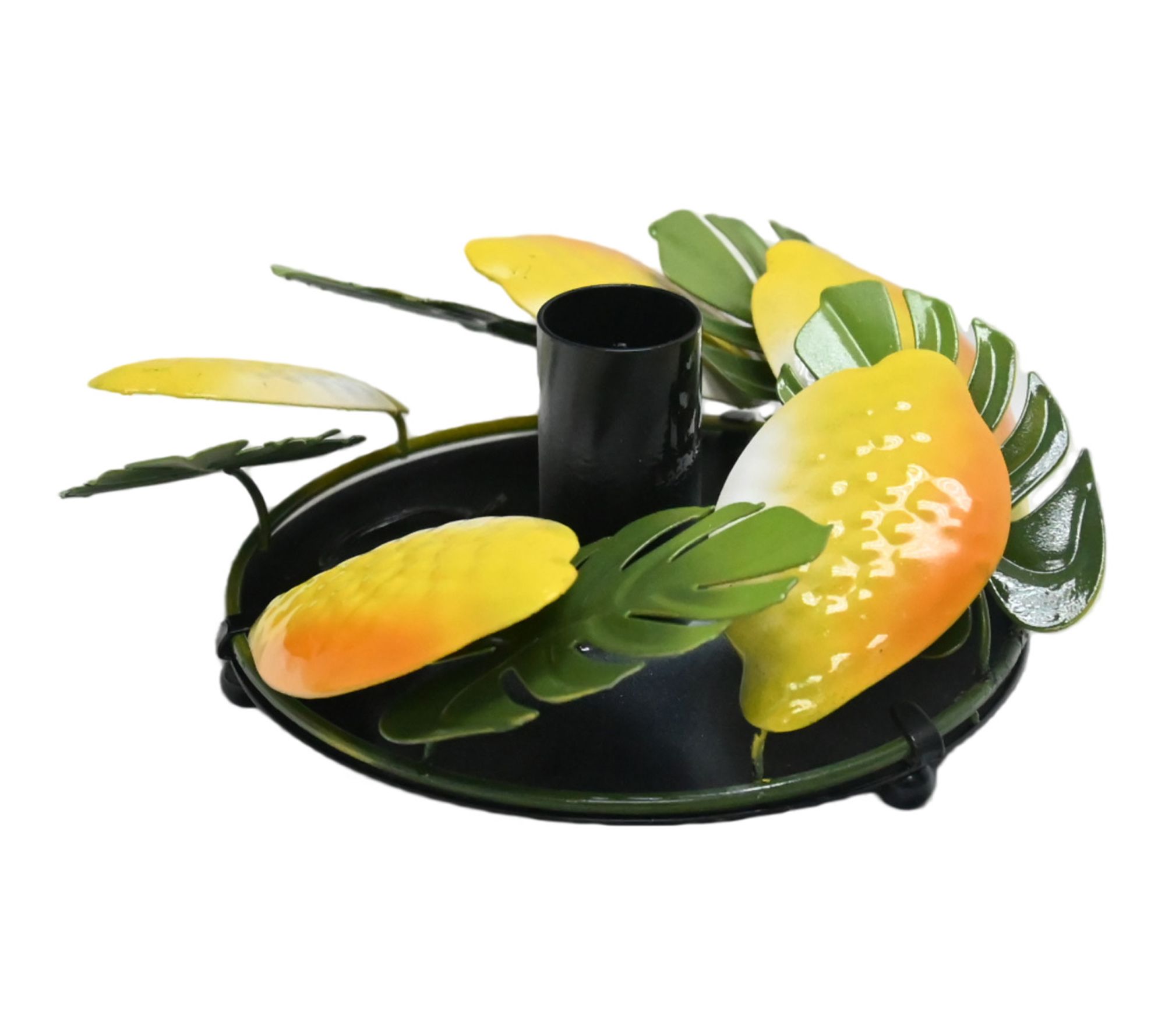 Temp-tations Seasonal Metal Taper Candle Holder