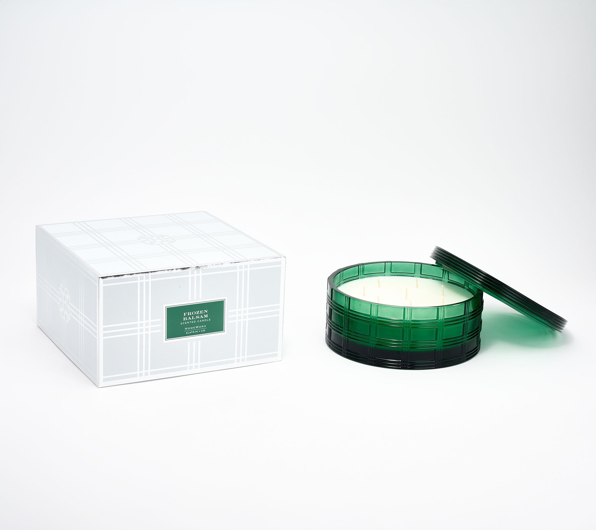 "As Is" HomeWorx by Slatkin + Co. 50oz Candle Frozen Balsam