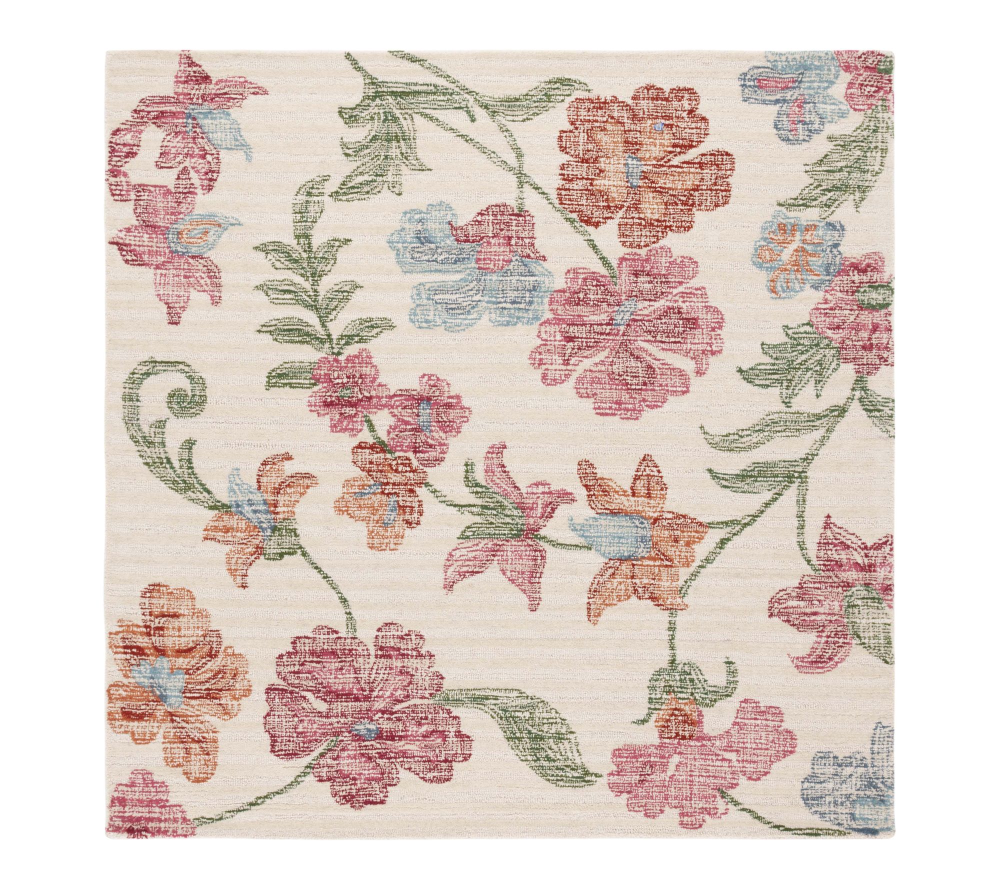 Safavieh Rustic Blossom 6' x 6' Square Rug