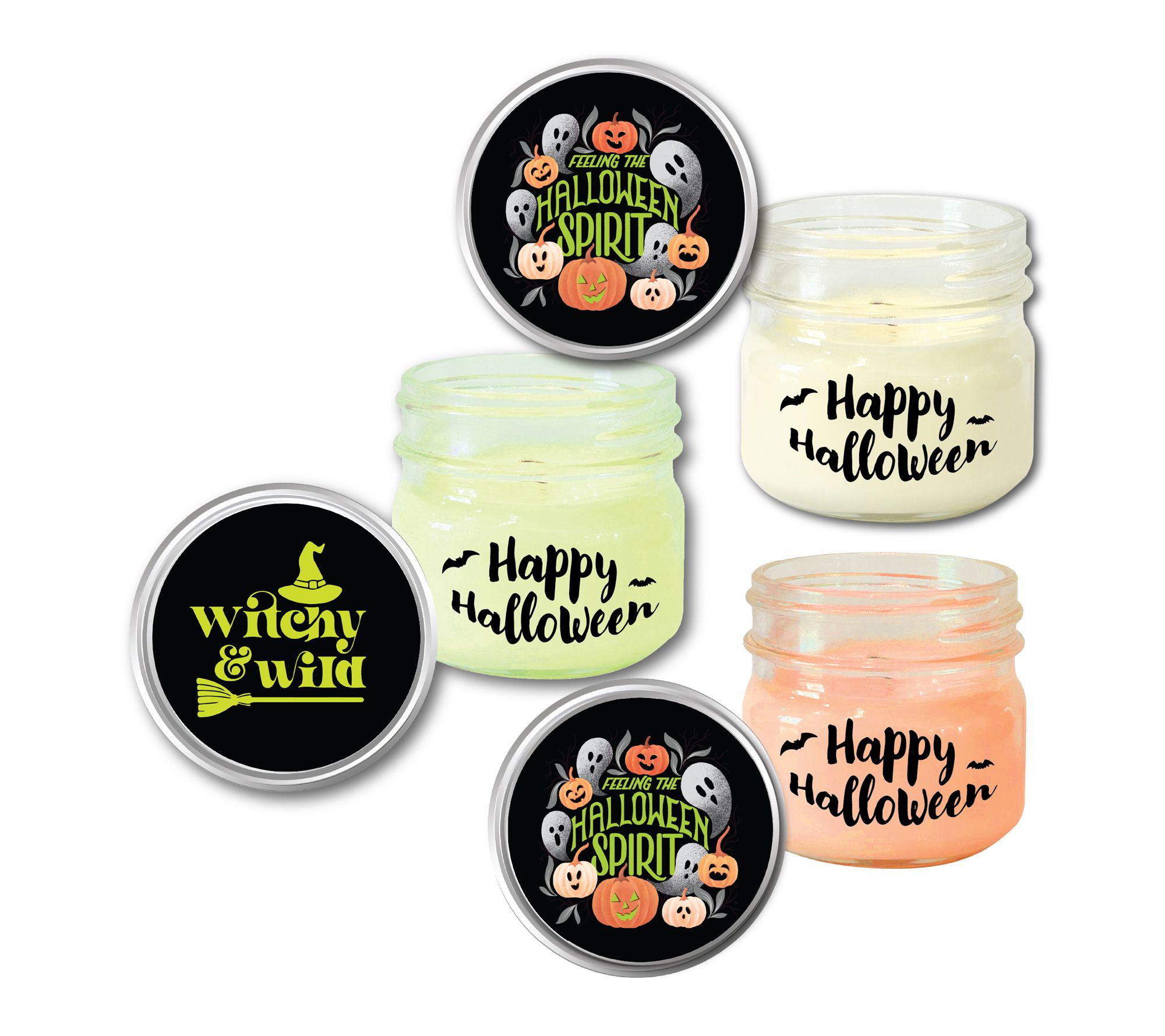Courtside Market Halloween Spirit II 8 oz Candle 3 pc.