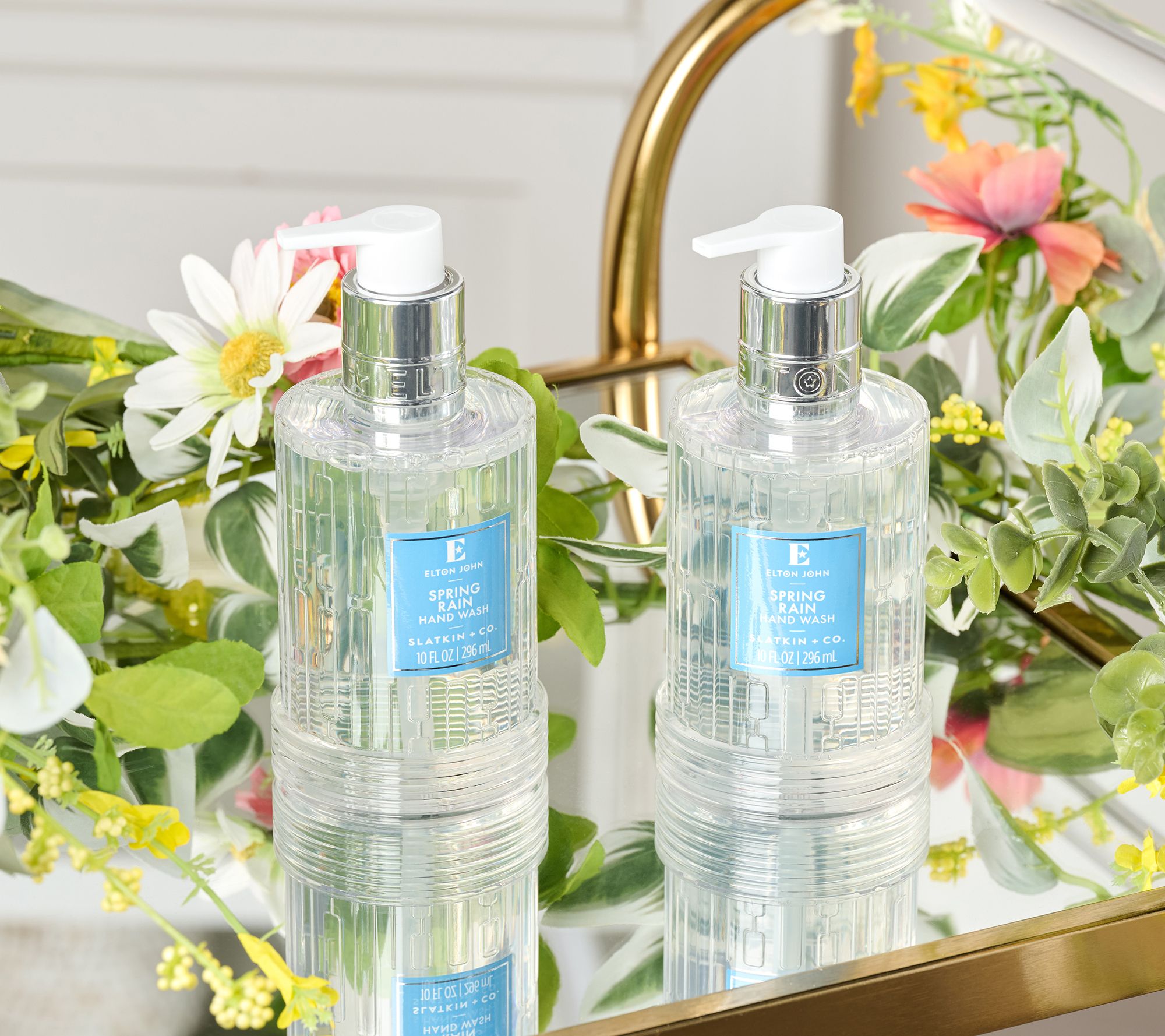 "As Is" Elton John x Slatkin + Co. S/2 Spring Rain Gel Hand Soap