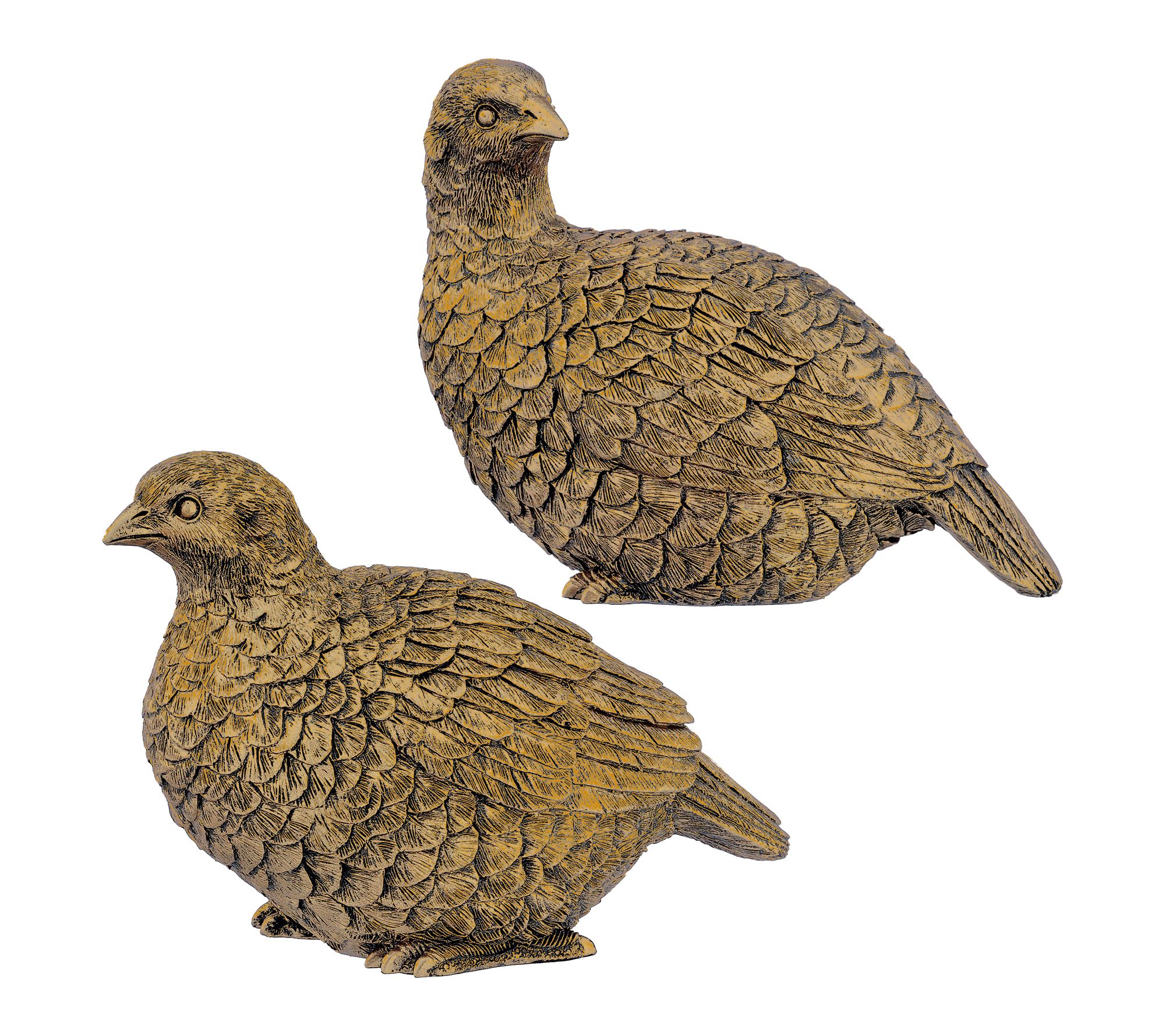 7" Resin Grouse Set of 2 by Valerie