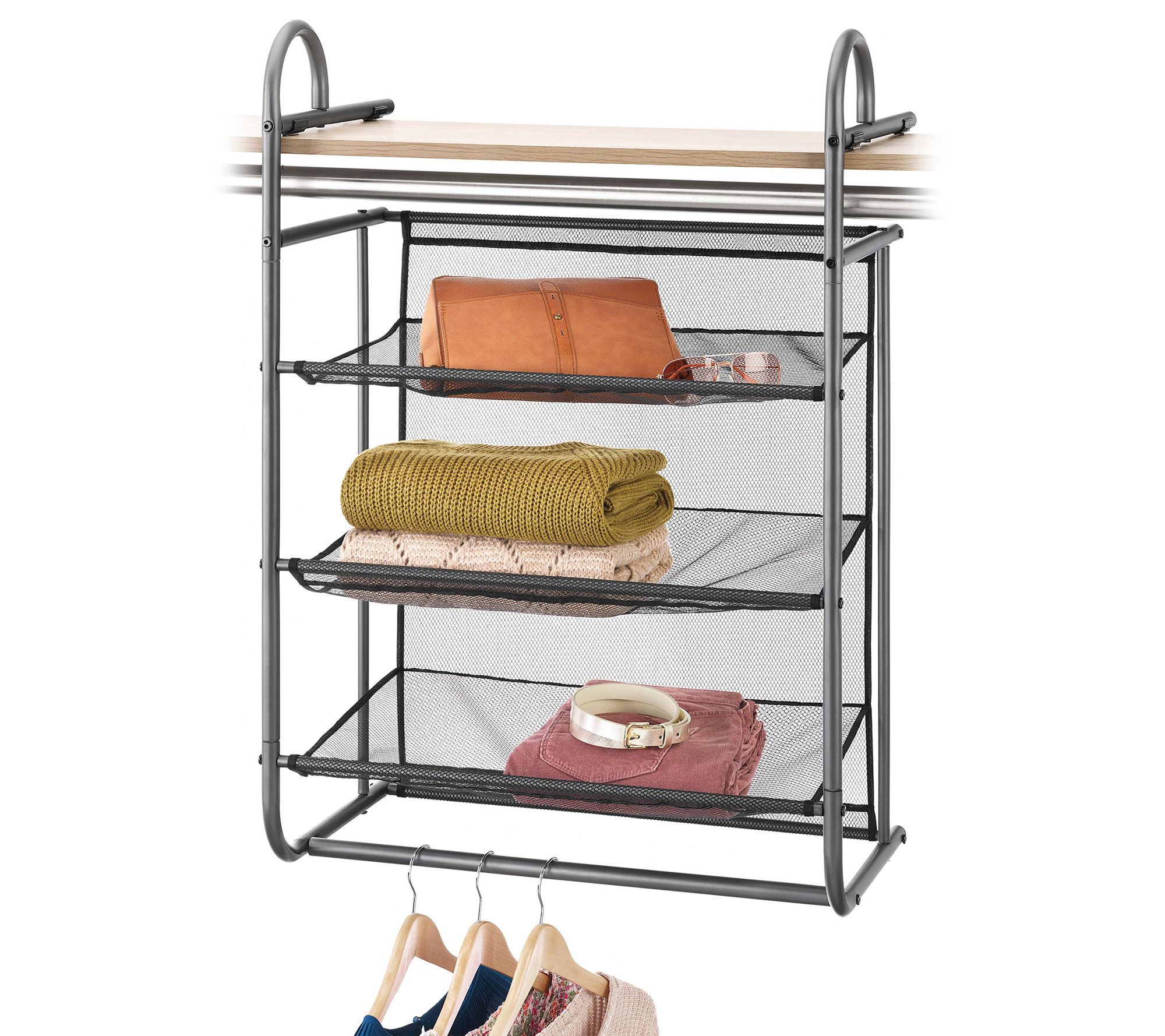 Whitmor 3-shelf Hanging Closet Organizer