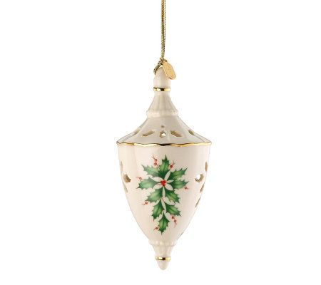 Lenox 2010 Holiday Pierced Ornament - QVC.com