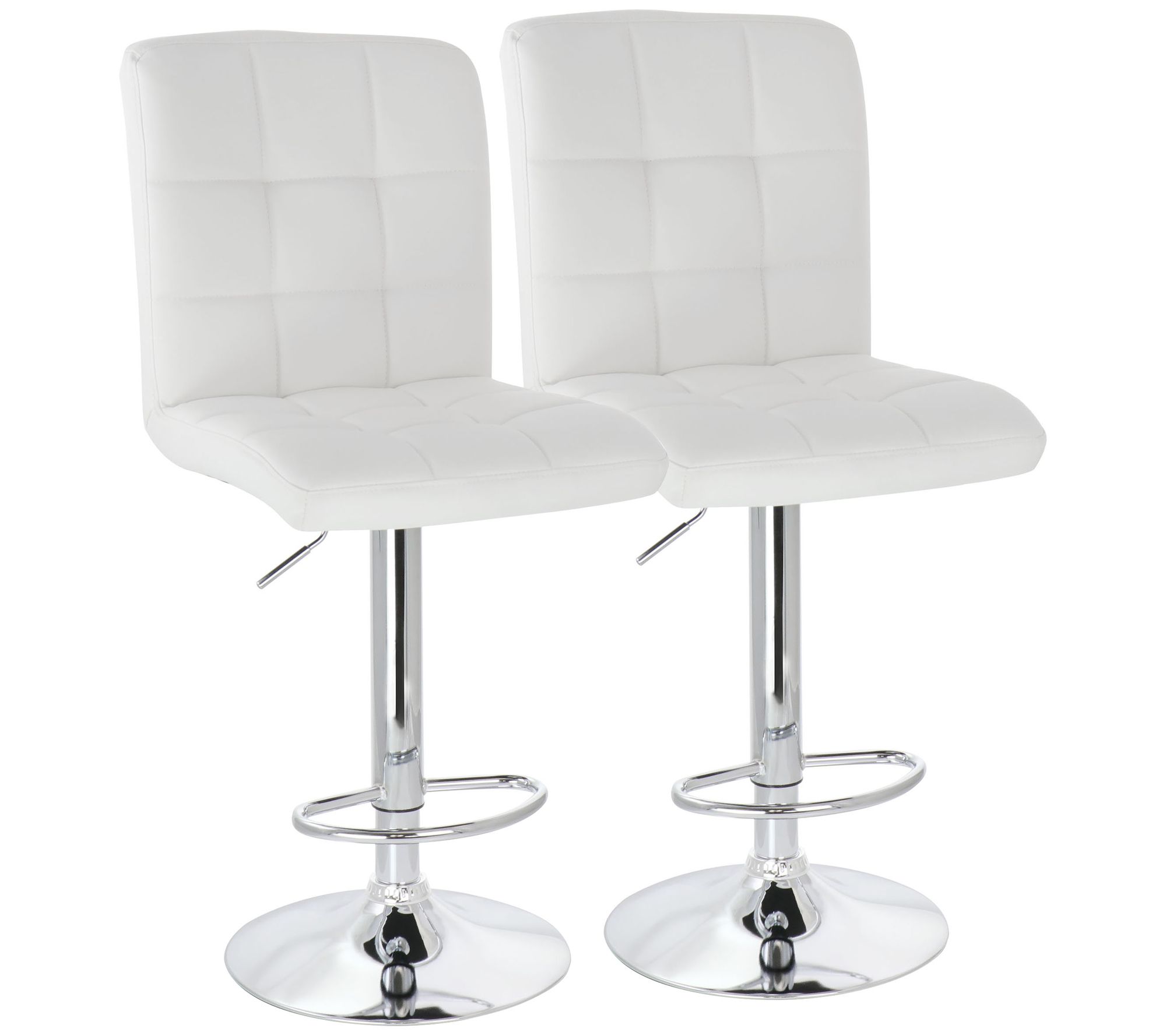Elama Square Bar Stool - Set of 2