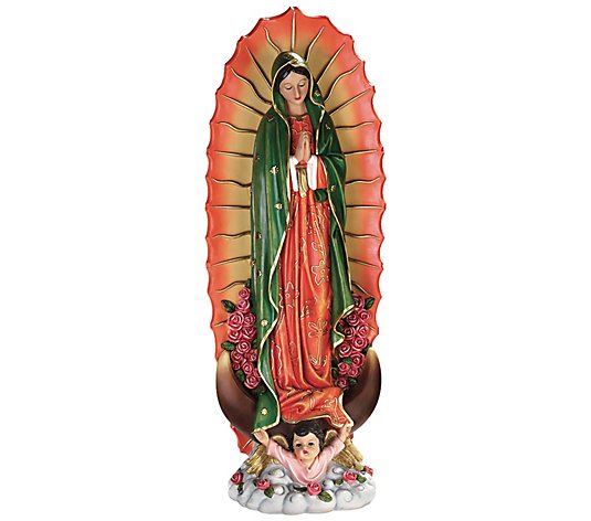Design Toscano Medium Virgin Of Guadalupe Lawn Statue