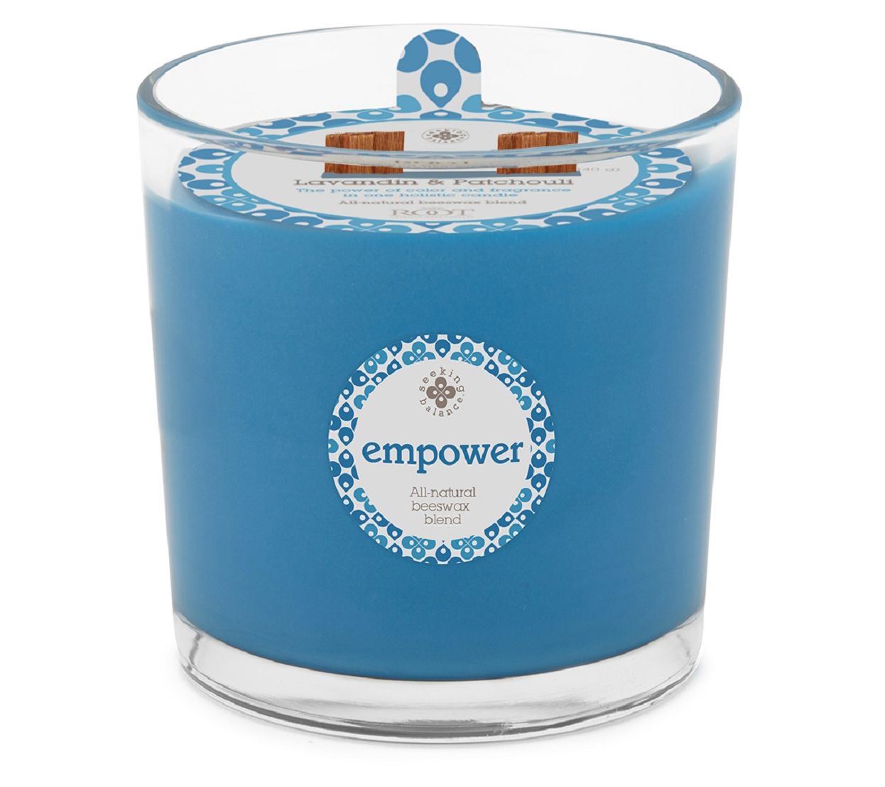ROOT Seeking Balance 12 Oz Two Wick Filled Spa Candle