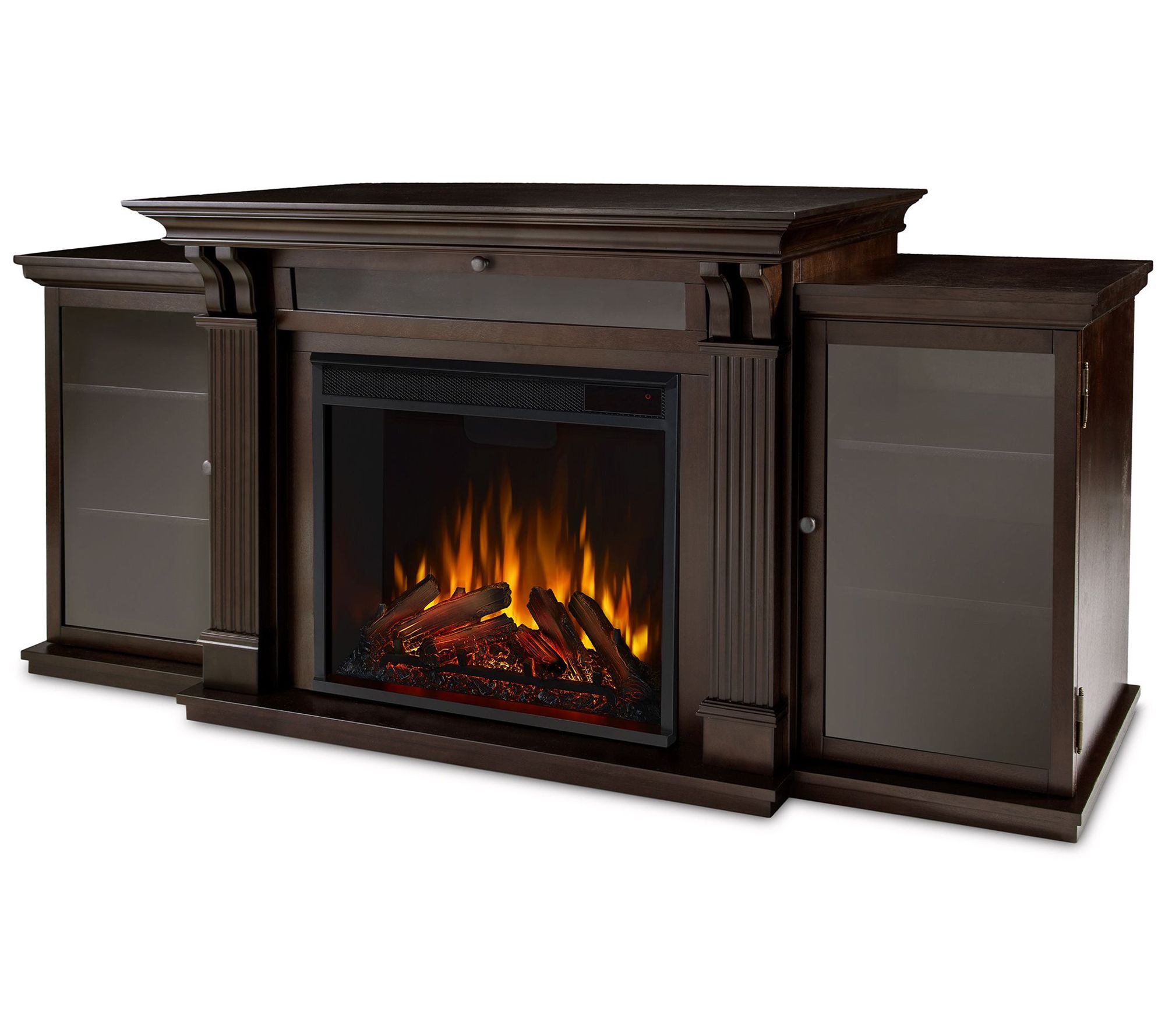 Real Flame Calie Electric Fireplace Entertainment Center