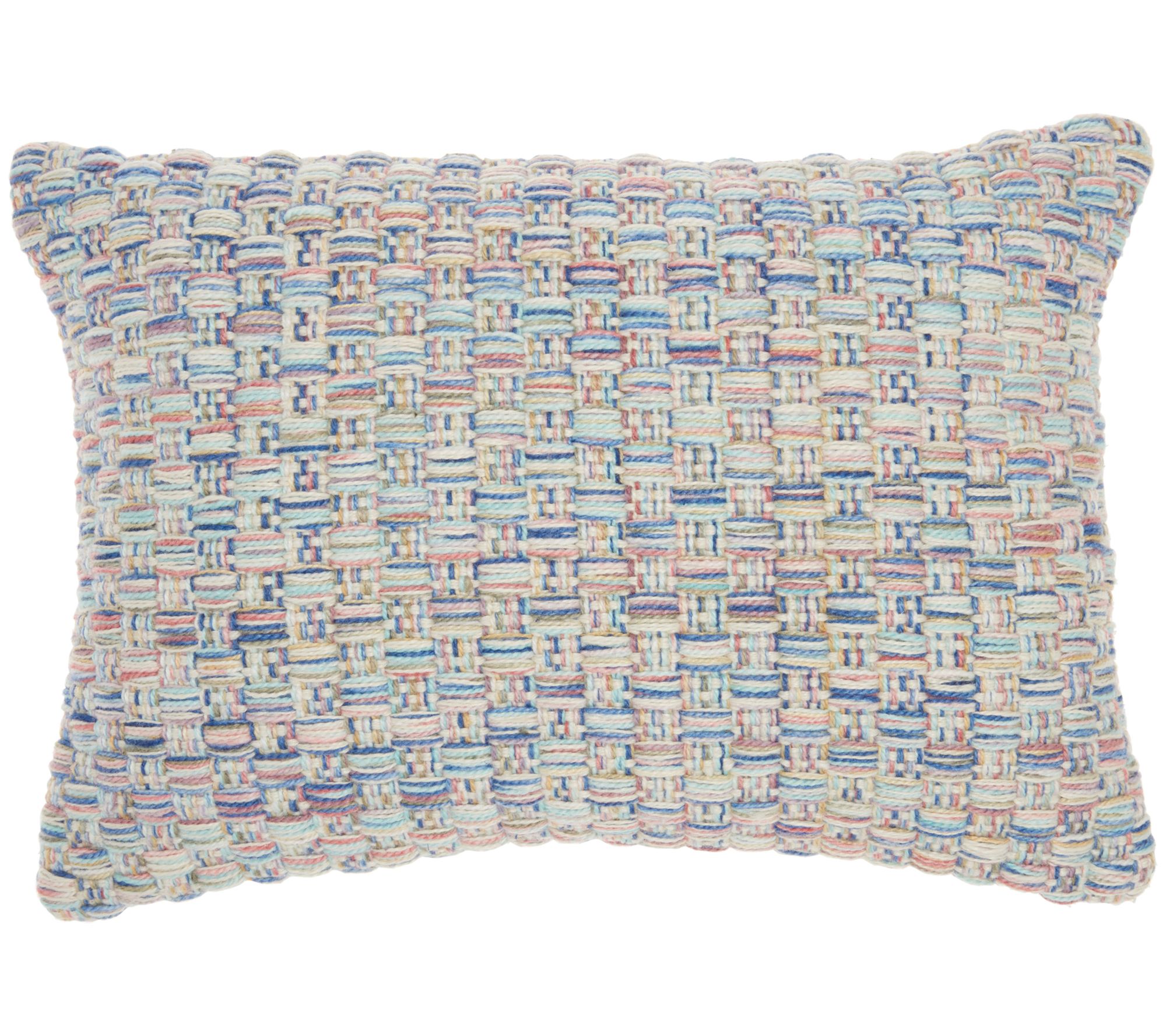 Mina Victory Indoor/Outdoor MultiWeave 14" x 20" Throw Pillow