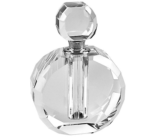 Badash Crystal Zoe Round Crystal Perfume Bottle