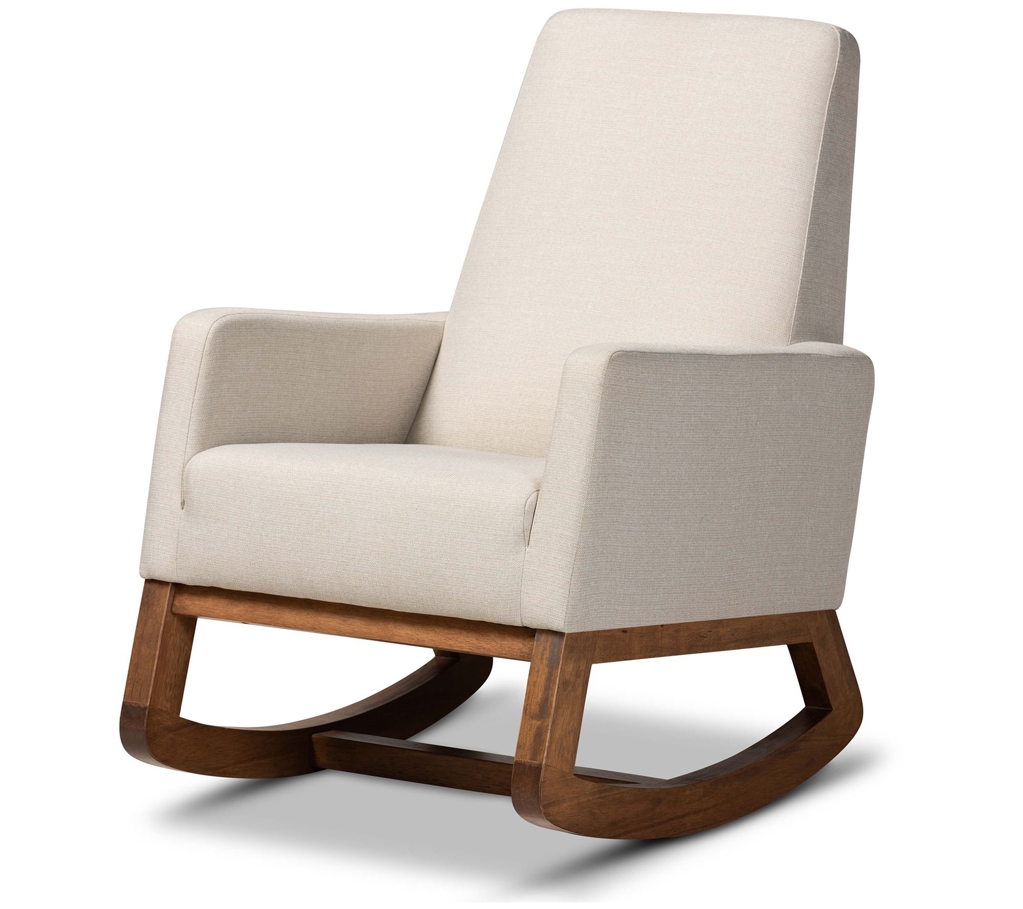 Baxton Studio Yashiya Mid-Century Retro Modernocking Chair