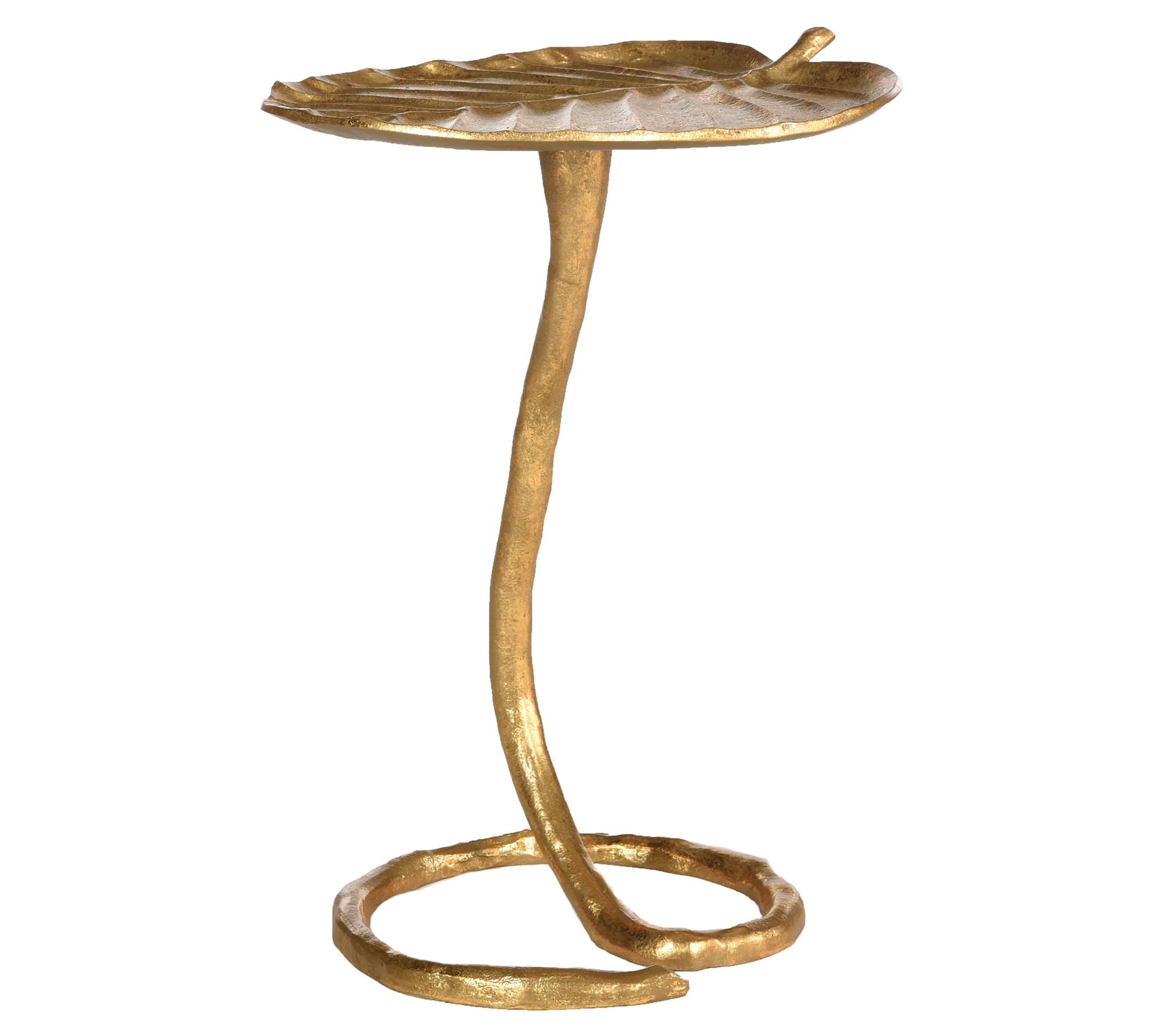 Safavieh Mina Metallic Foil Petal Side Table