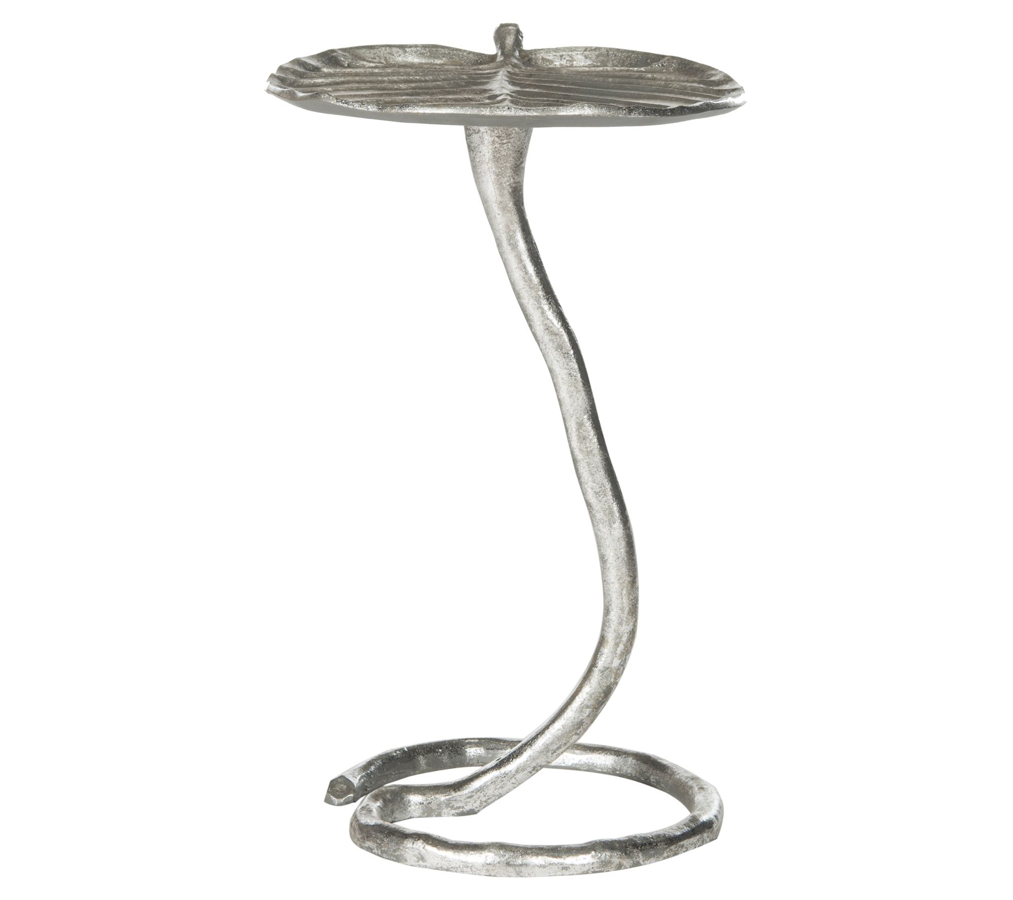 Safavieh Mina Metallic Foil Petal Side Table