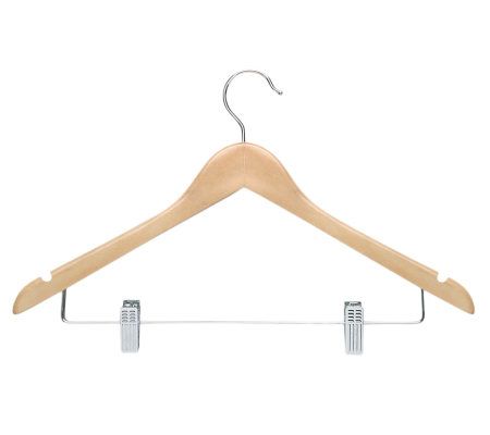 Honey-Can-Do 50-Pack Tan Slim Velvet Hangers 