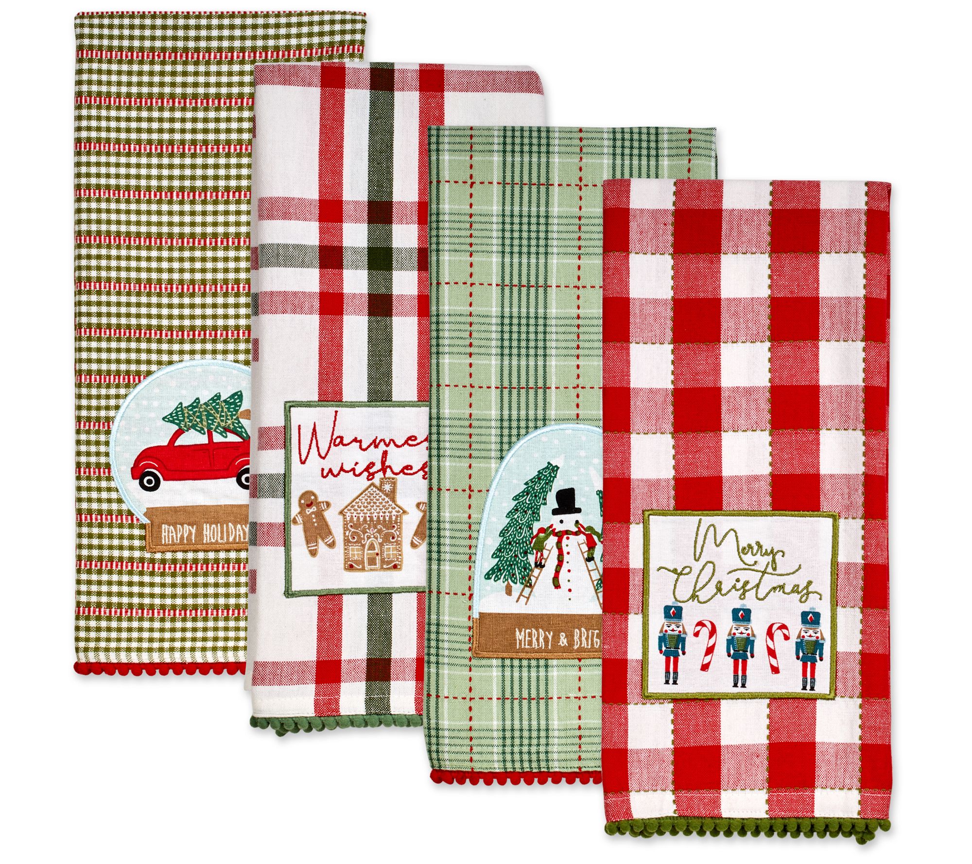 Have a Holly Jolly Christmas Kitchen Towel