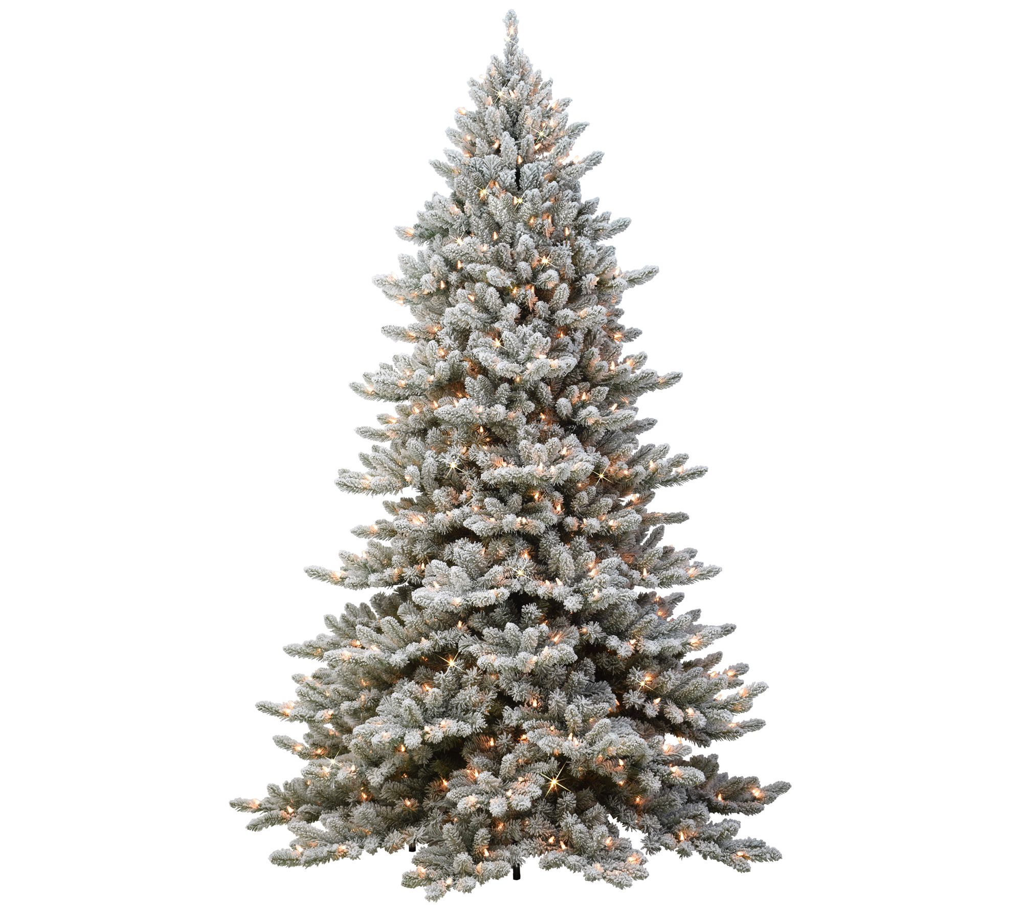 7.5' Royal Majestic Fraser Fir Flocked Tree w/600 Lights
