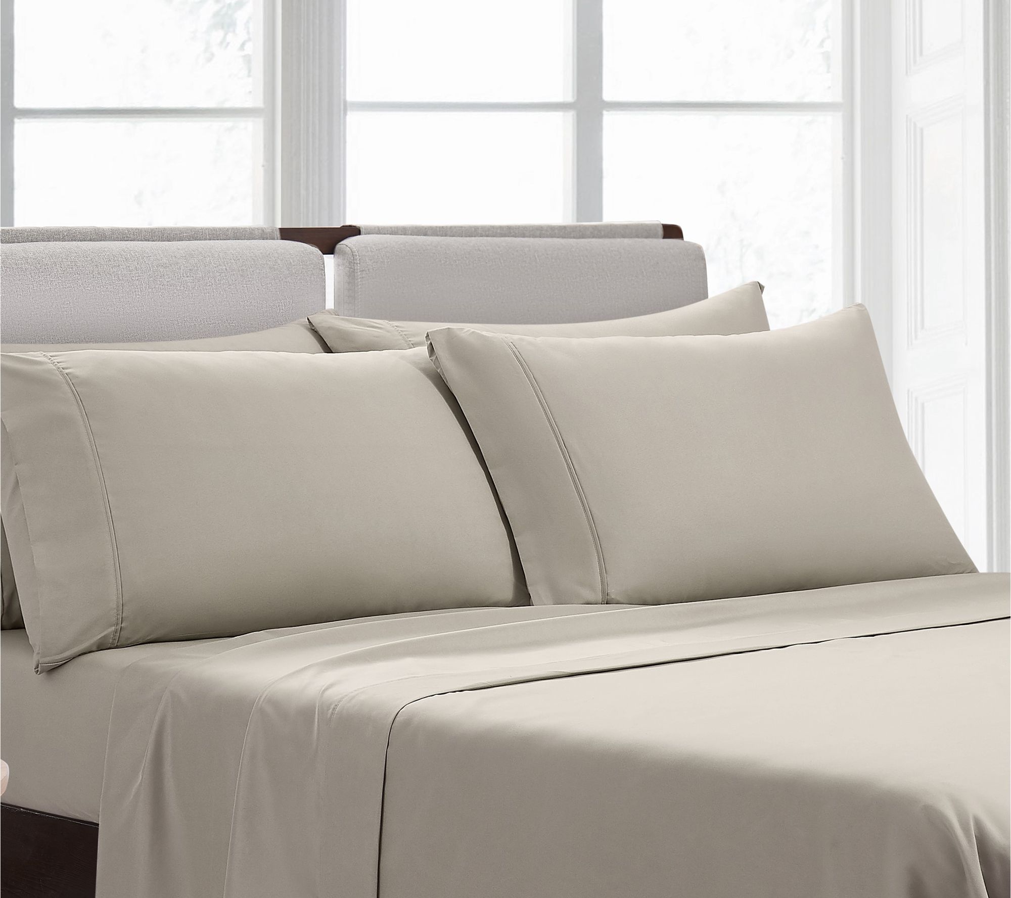Cannon Heritage Solid Sheet Set Split King Sheet Set