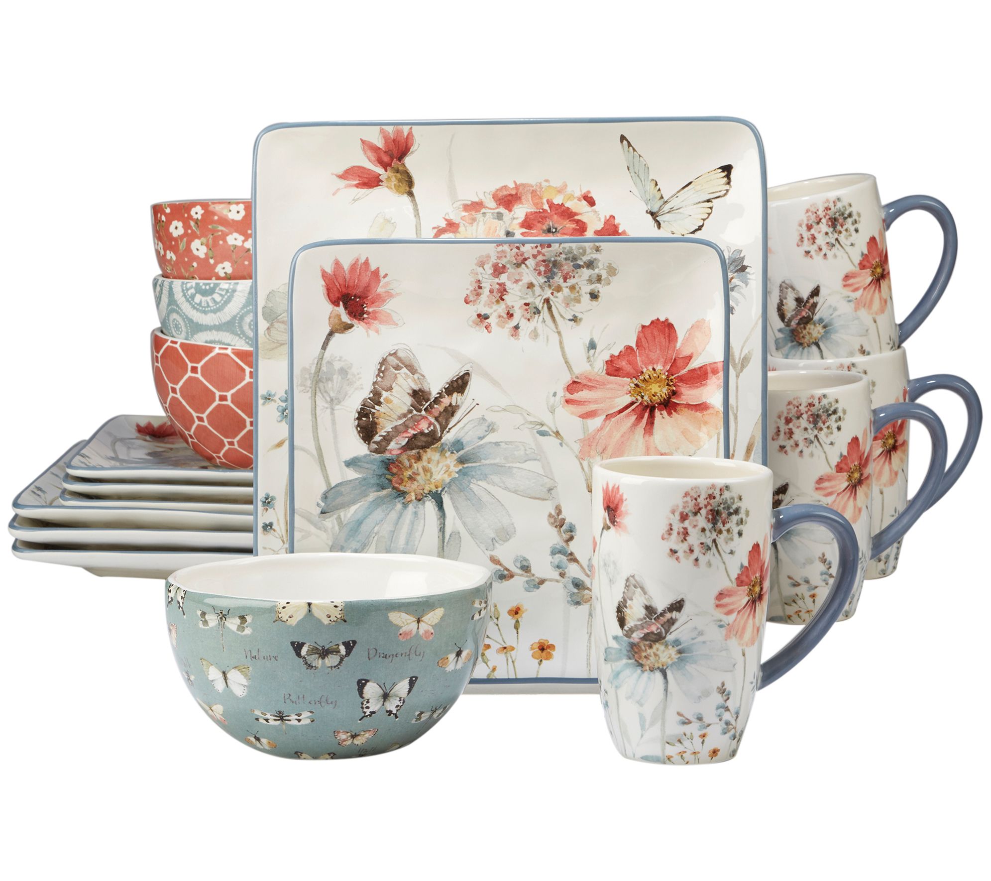 Certified International Country Weekend 16pc Dinnerware Set