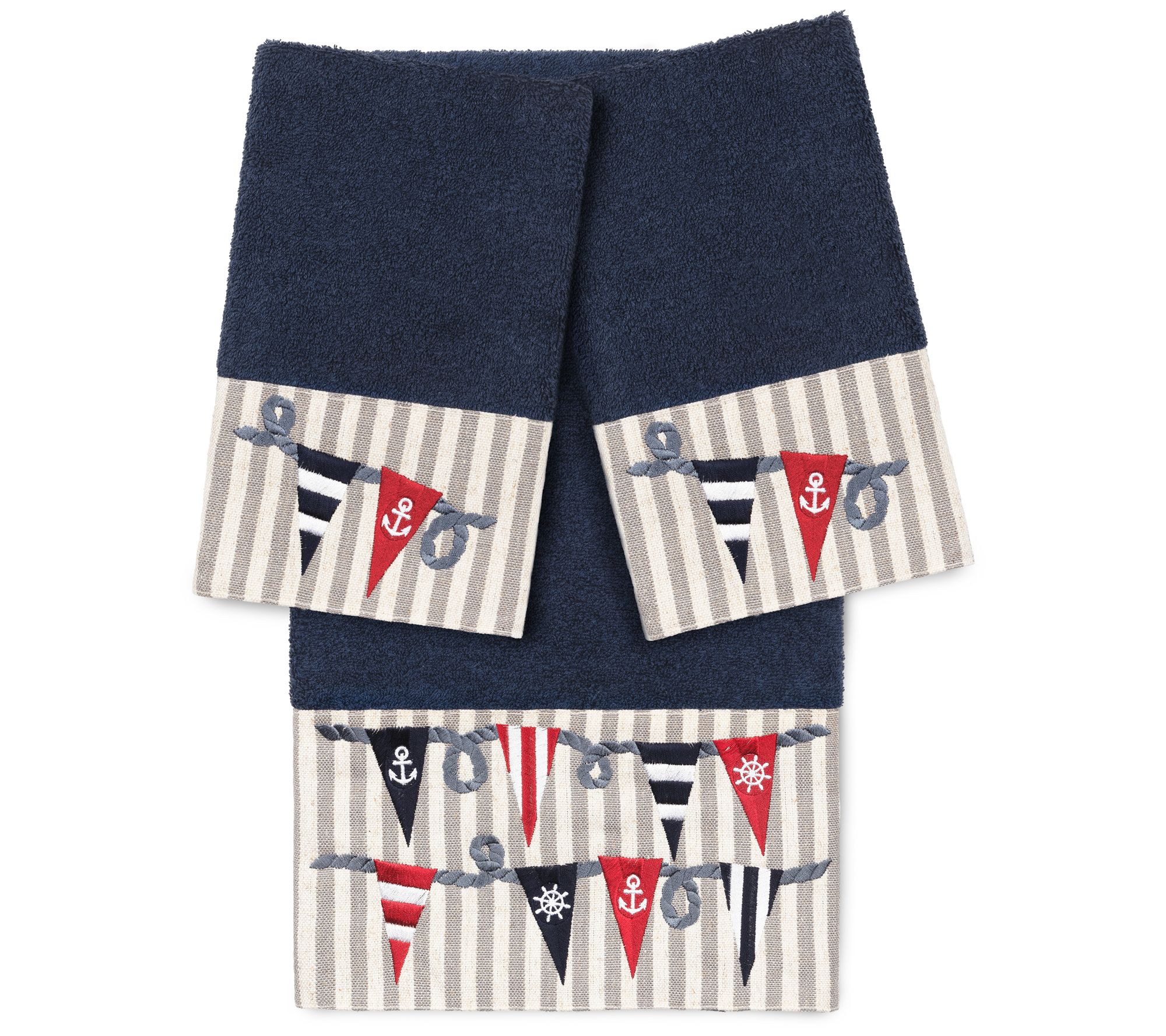 Linum Home Textiles Ethan 3PC Towel Set