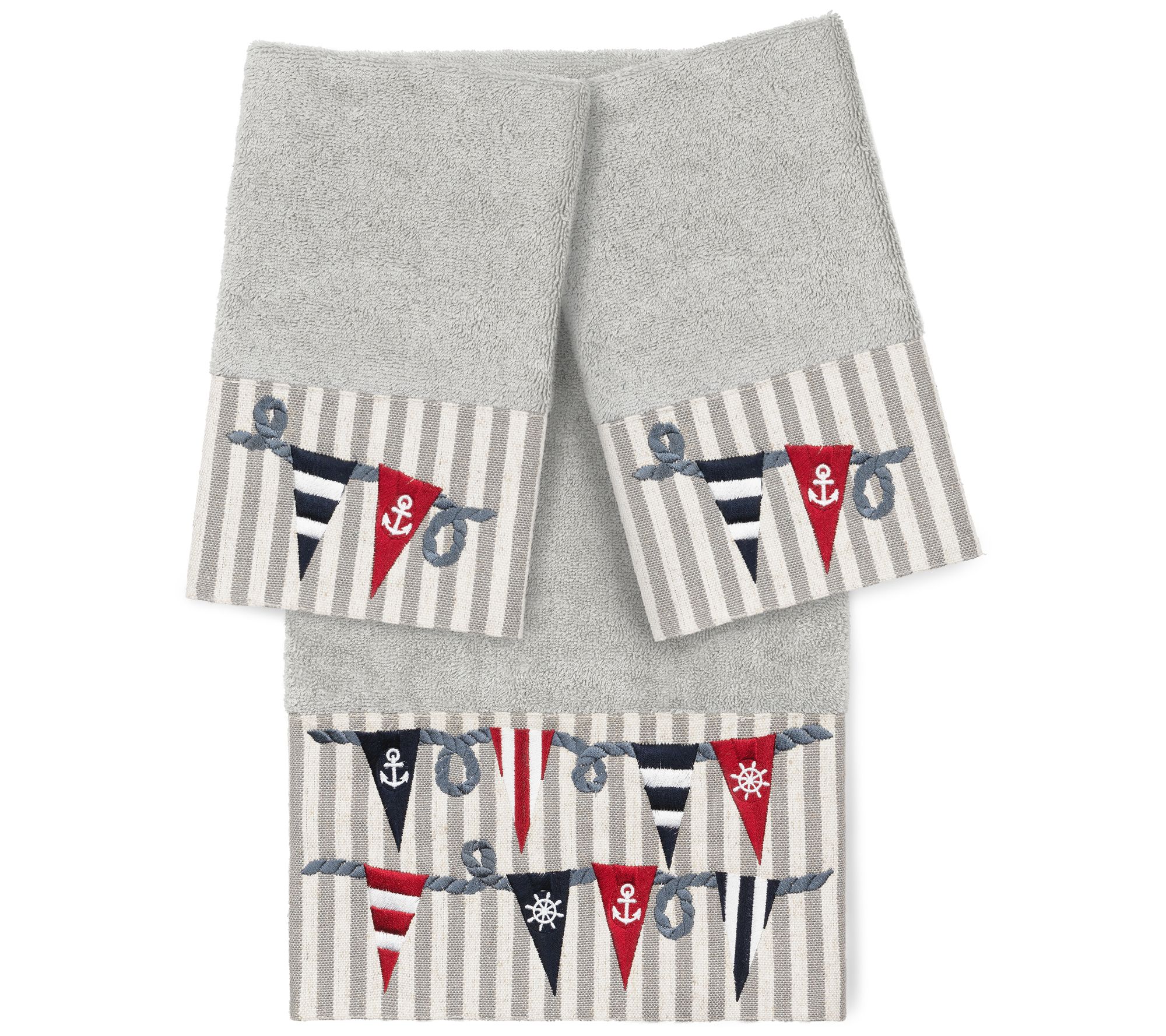 Linum Home Textiles Ethan 3PC Towel Set