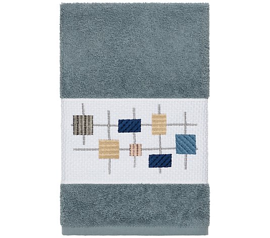 Linum Home Textiles Khloe Embellished Hand Towel