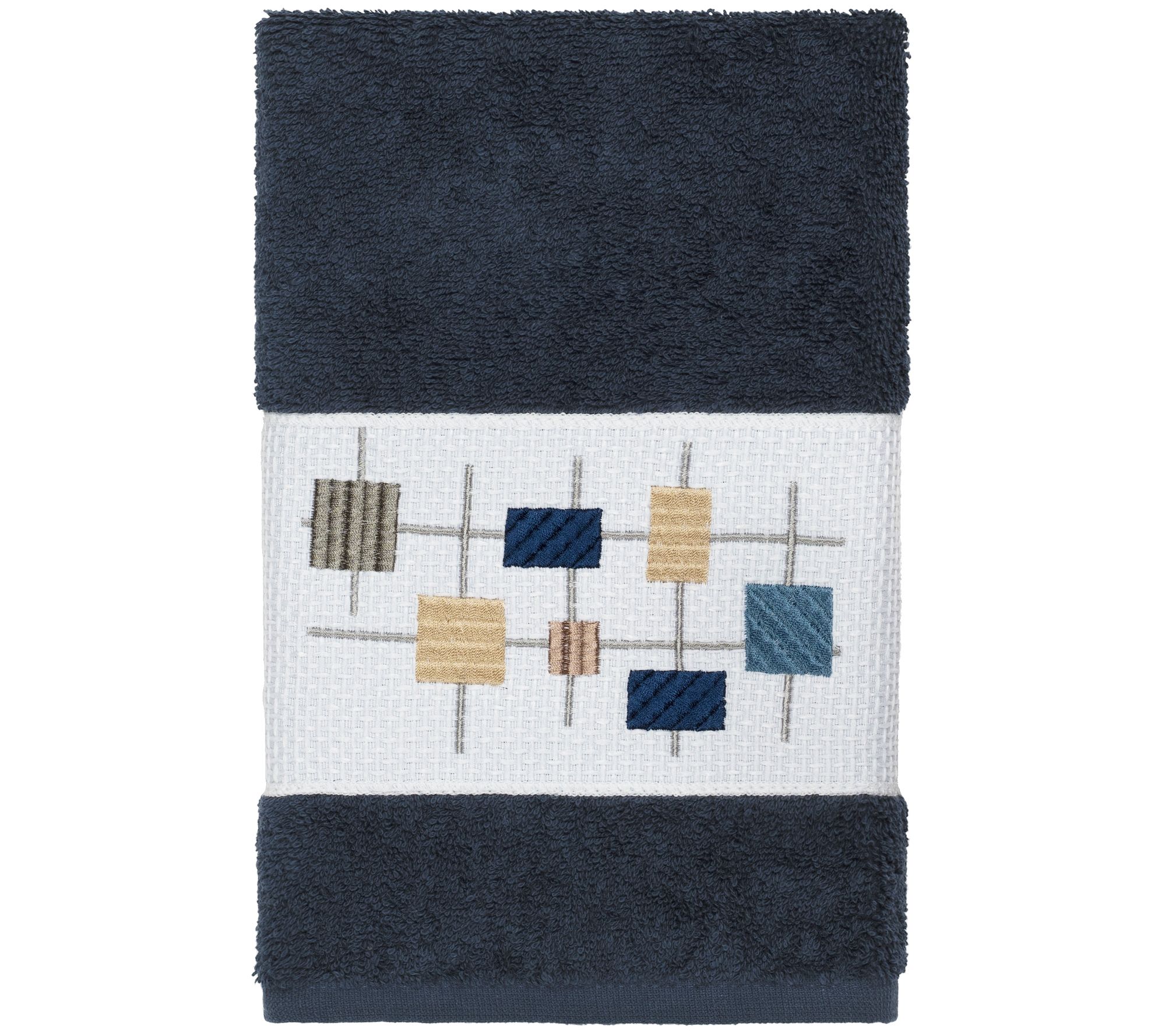 Linum Home Textiles Khloe Embellished Hand Towel