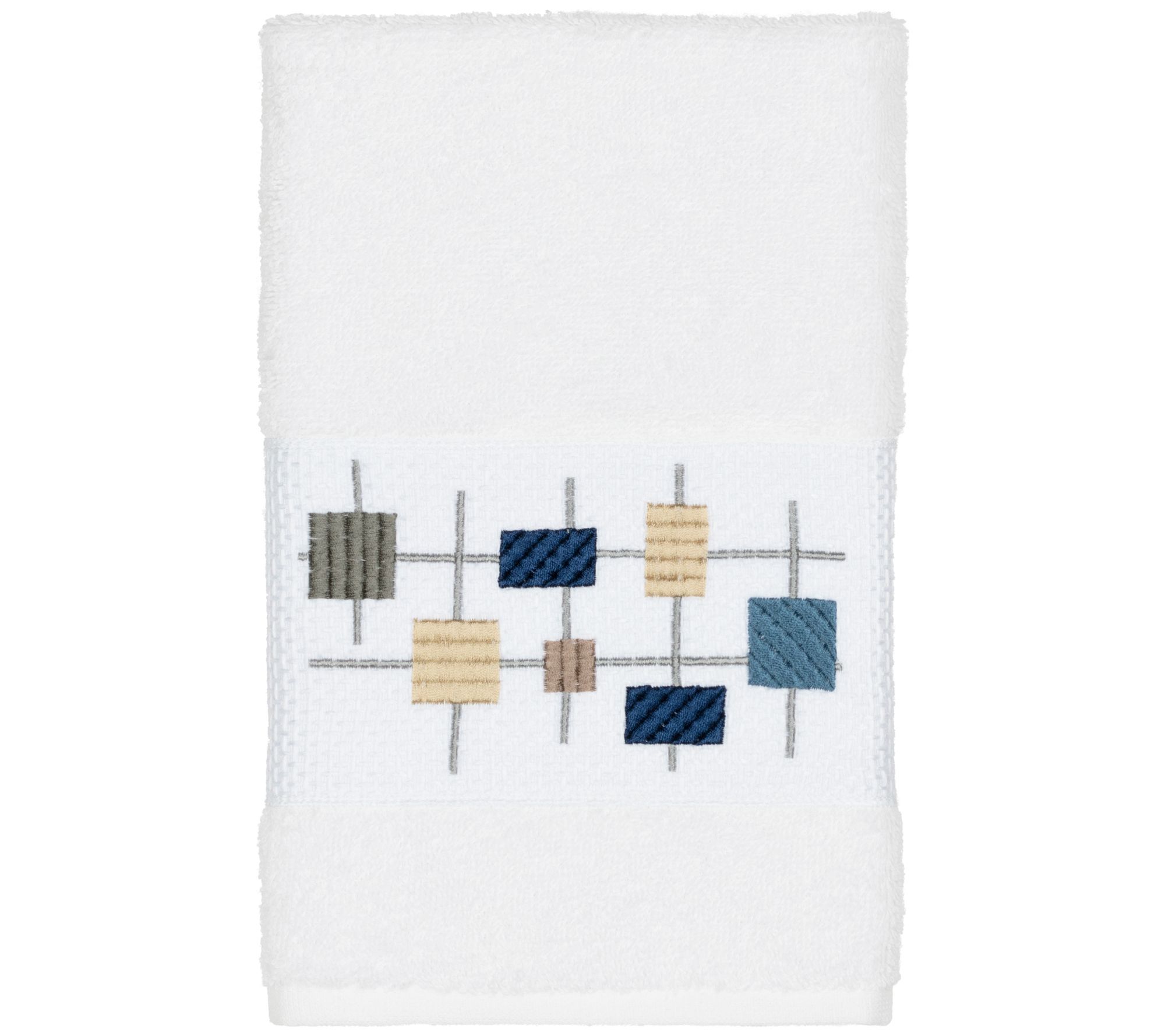 Linum Home Textiles Khloe Embellished Hand Towel