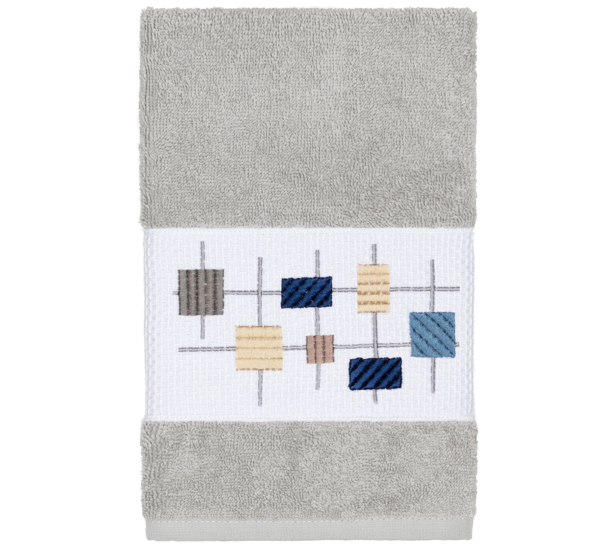 Linum Home Textiles Khloe Embellished Hand Towel