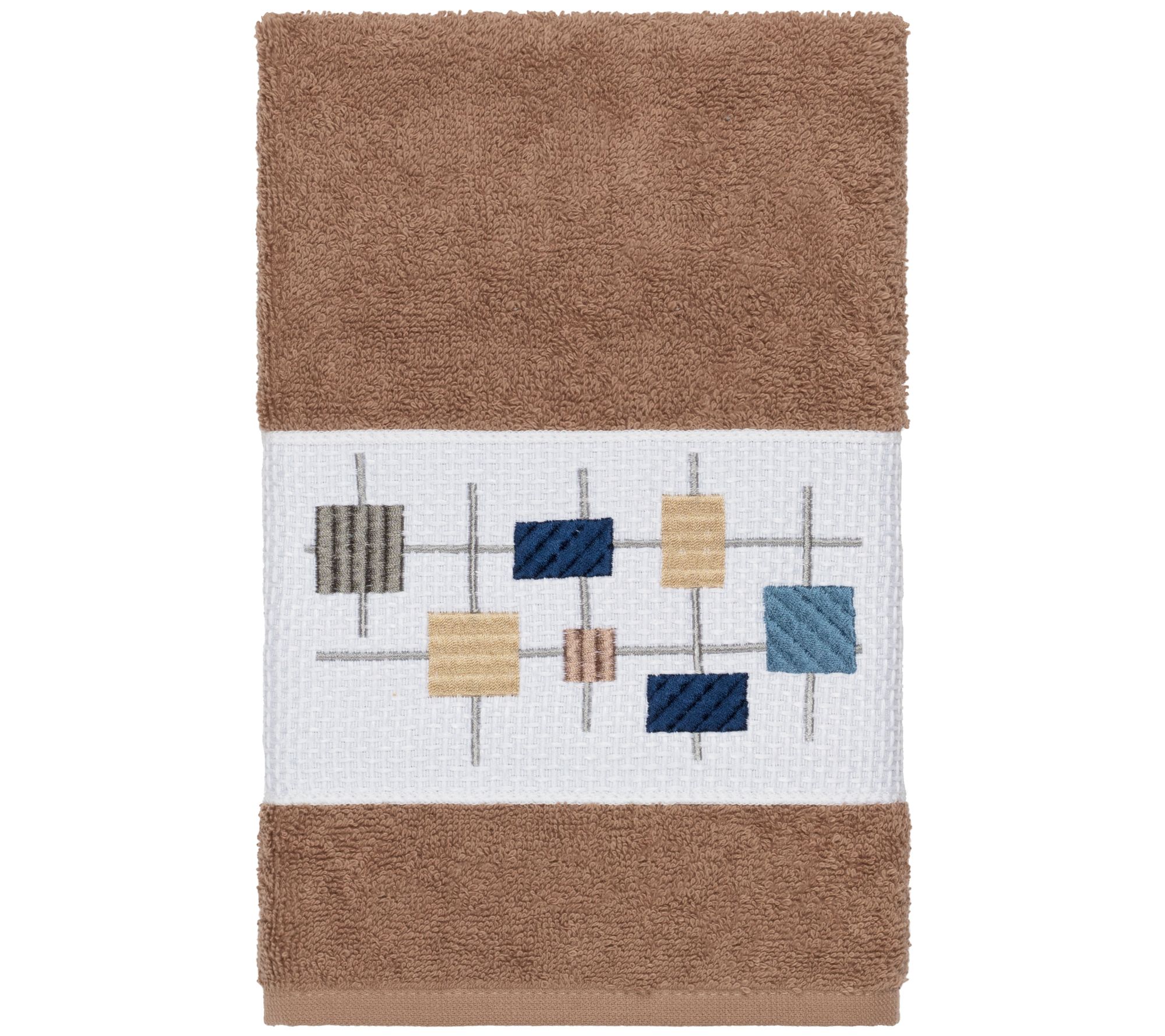 Linum Home Textiles Khloe Embellished Hand Towel