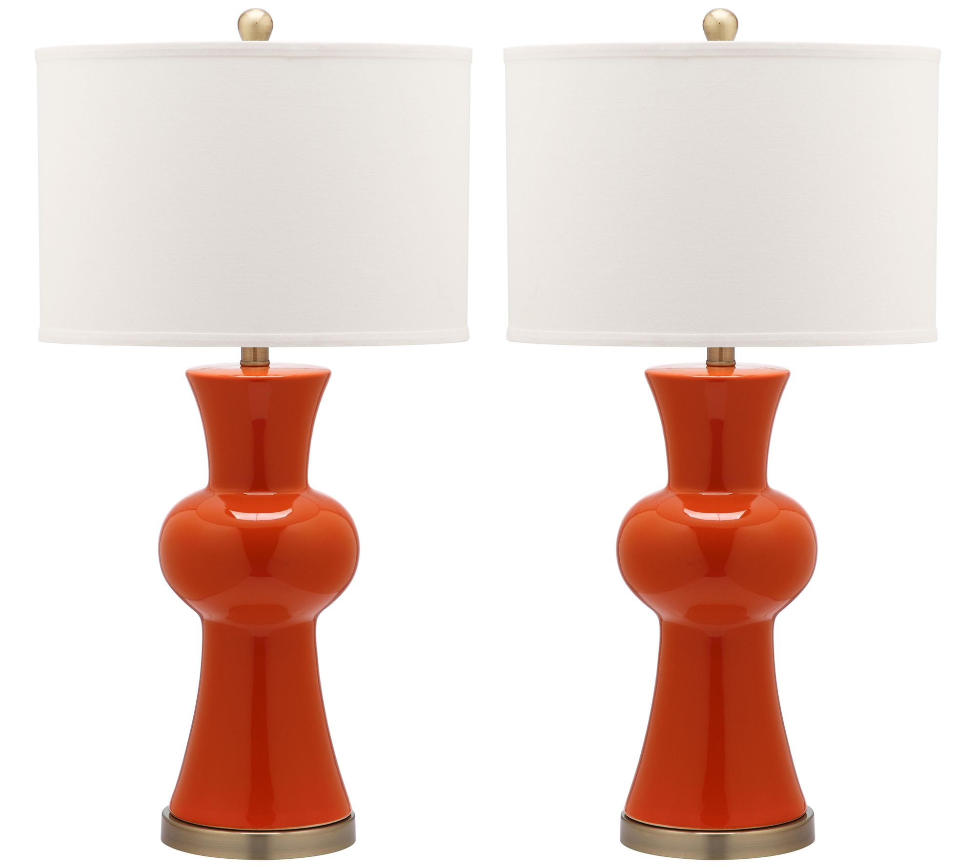 Safavieh Set of 2 Lola Column Lamps