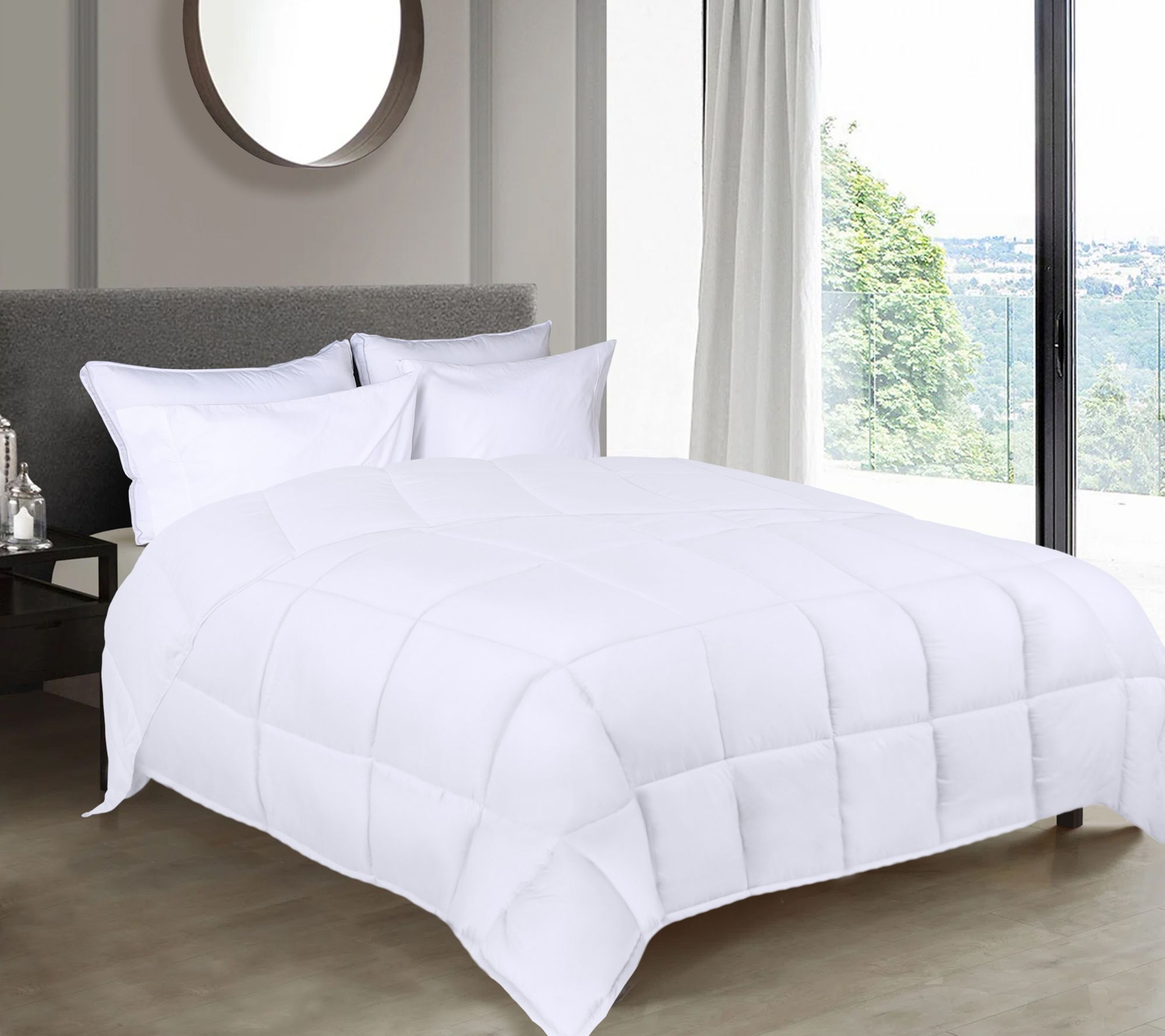 Superior Down Alternative Reversible Comforter, King